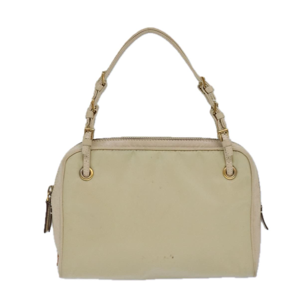 Prada Tessuto Beige Synthetic Clutch Bag (Pre-Owned) Size ONE SIZE - 1 Thumbnail