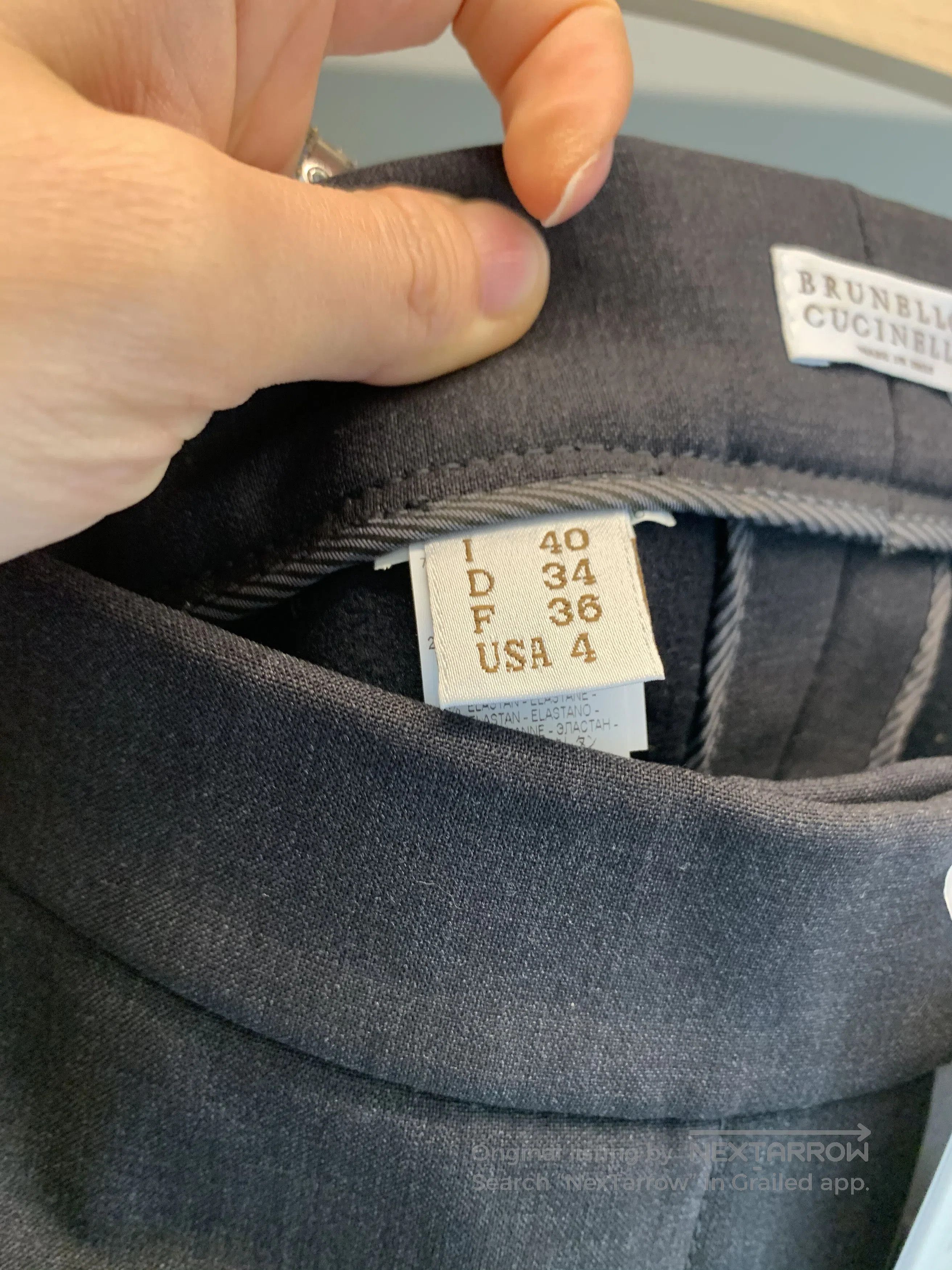 Brunello Cucinelli Brunello Cucinelli Black Pants Size 40. Size US 40 / EU 56 - 6 Thumbnail