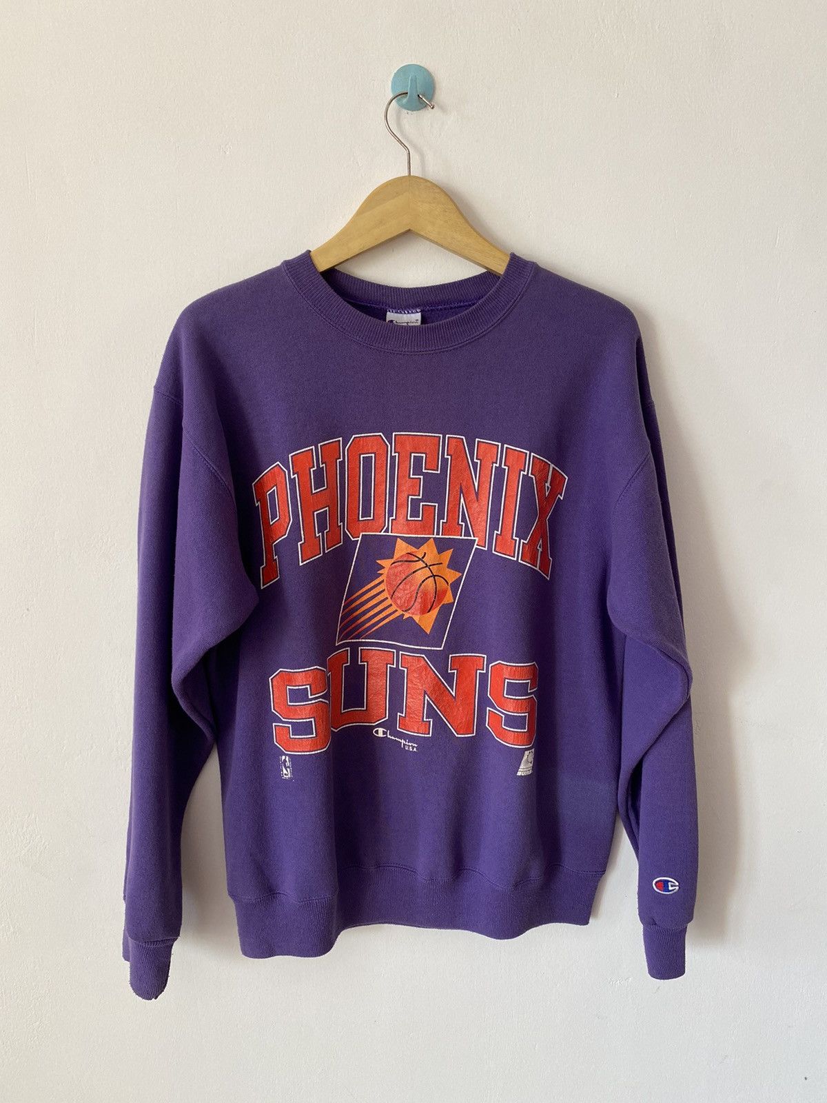 Champion × NBA × Starter Vintage Phoenix Suns 90s sweatshirt Crewneck Size US M / EU 48-50 / 2 - 1 Thumbnail