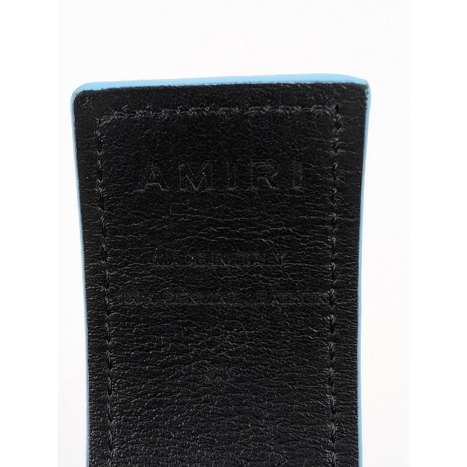 o1rshd1 Size:80 / 4CM Reversible Belt in Black/Air Blue