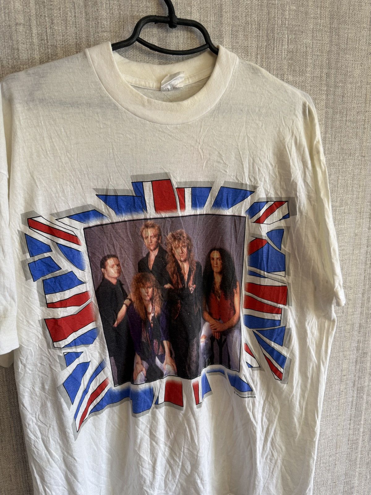Vintage Def Leppard 1992 The 7-Day Weekend Tour Rock T Shirt