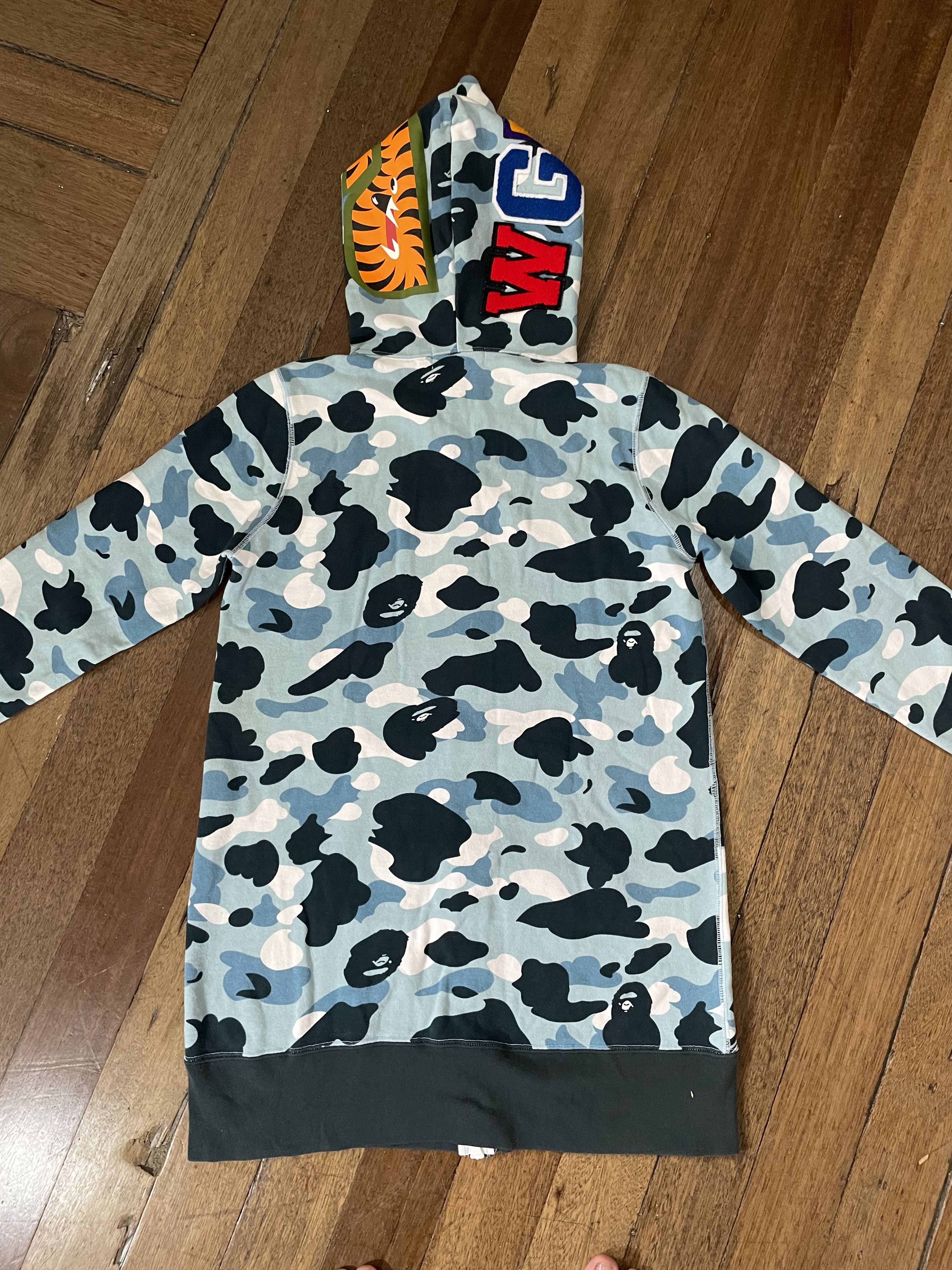 Bape BAPE MARINE CAMO SHARK ZIP Dress ONEPIECE - 2018 Size XS / US 0-2 / IT 36-38 - 6 Thumbnail