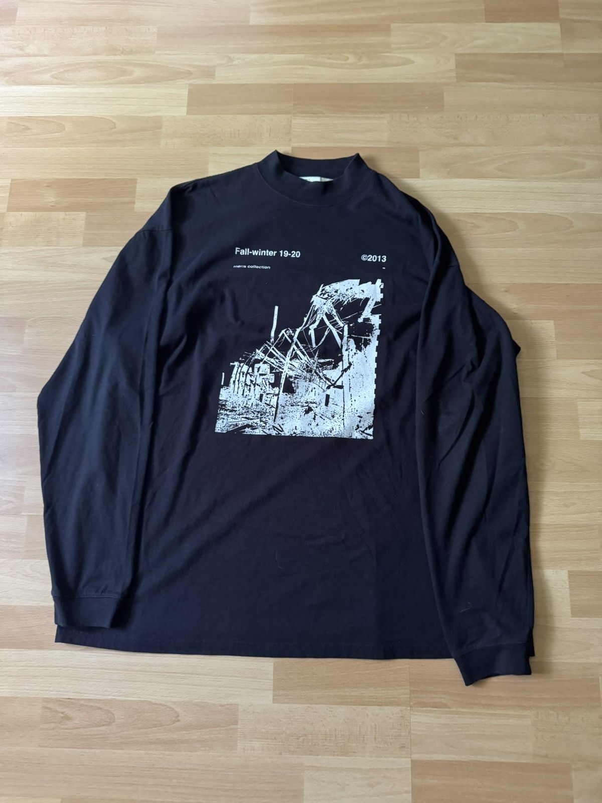 Off-White OffWhite Virgil Abloh "Ruined Factory" Longsleeve Shirt FW19 Size US L / EU 52-54 / 3 - 2 Thumbnail