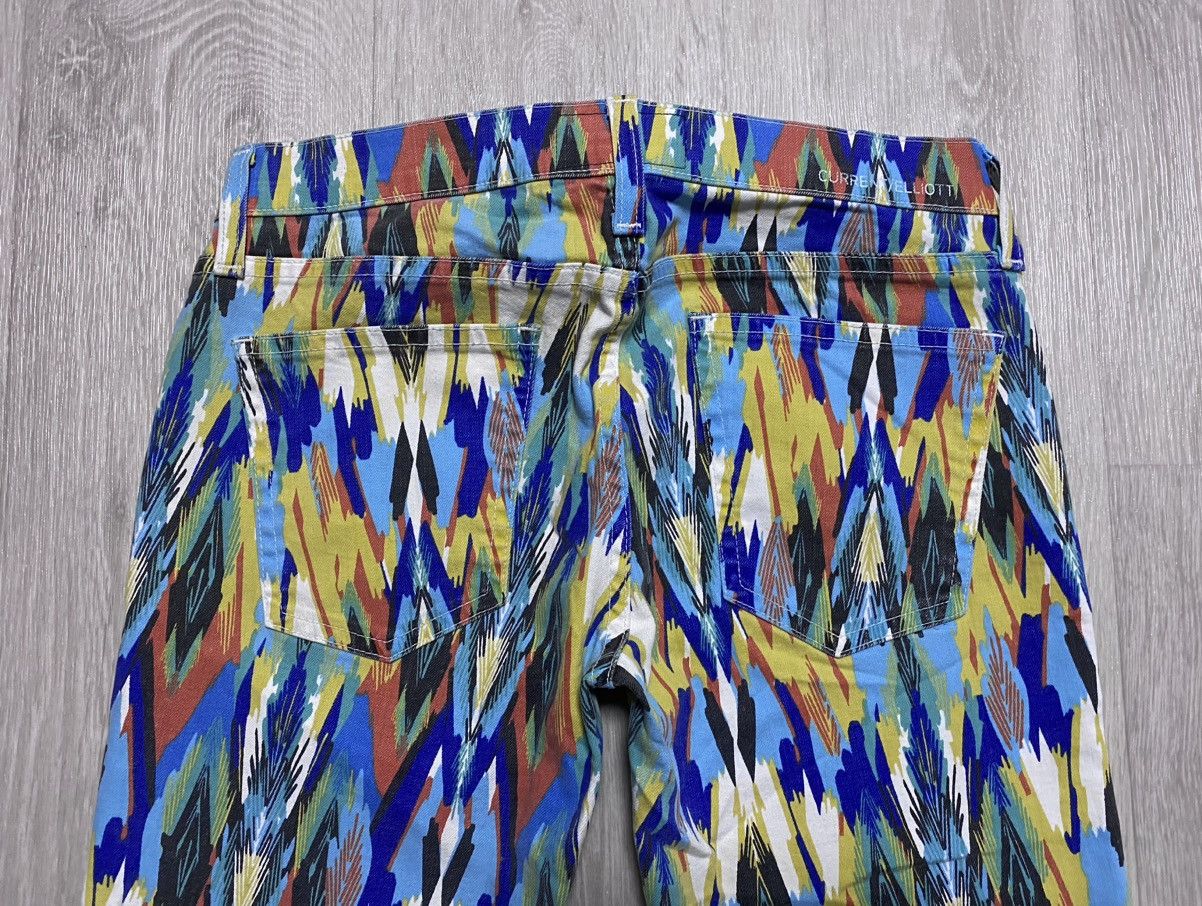 Current/Elliot Current/Elliott Full Printed Multicolour Arrow Stretch Jeans Size 25" / US 0 / IT 36 - 22 Thumbnail