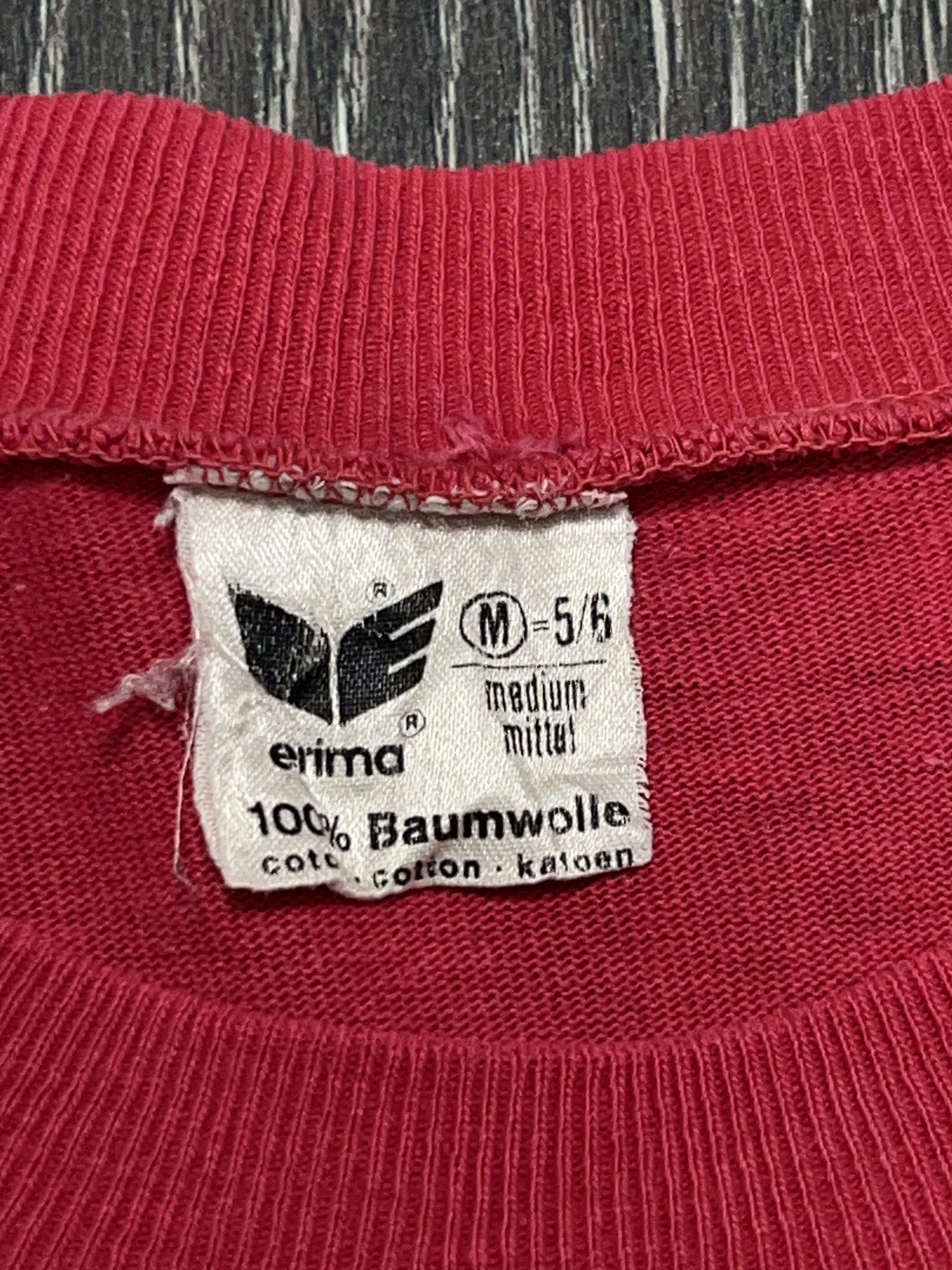 Erima Vintage Bayern Munchen Football Soccer Jersey Long Sleeve Size US M / EU 48-50 / 2 - 3 Thumbnail