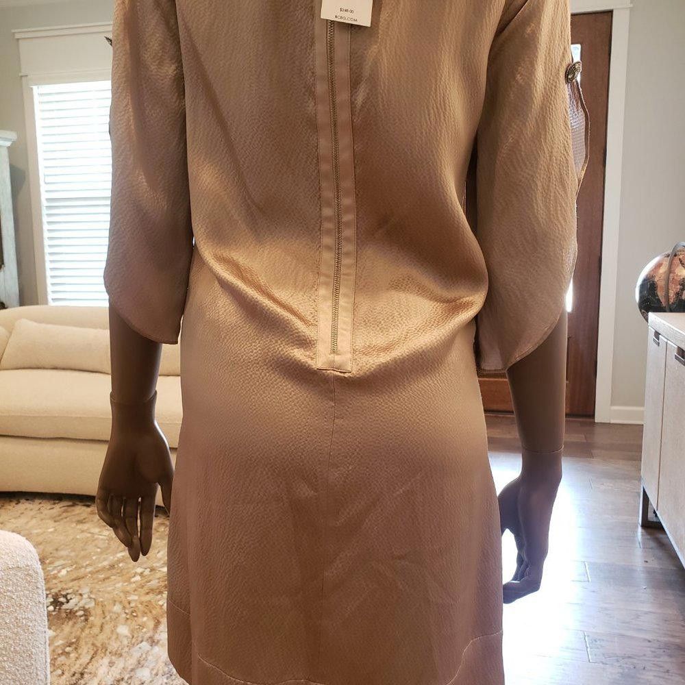 Bcbgmaxazria BCBG Max Azria NWT Silk Shift Dress Size S / US 4 / IT 40 - 6 Thumbnail