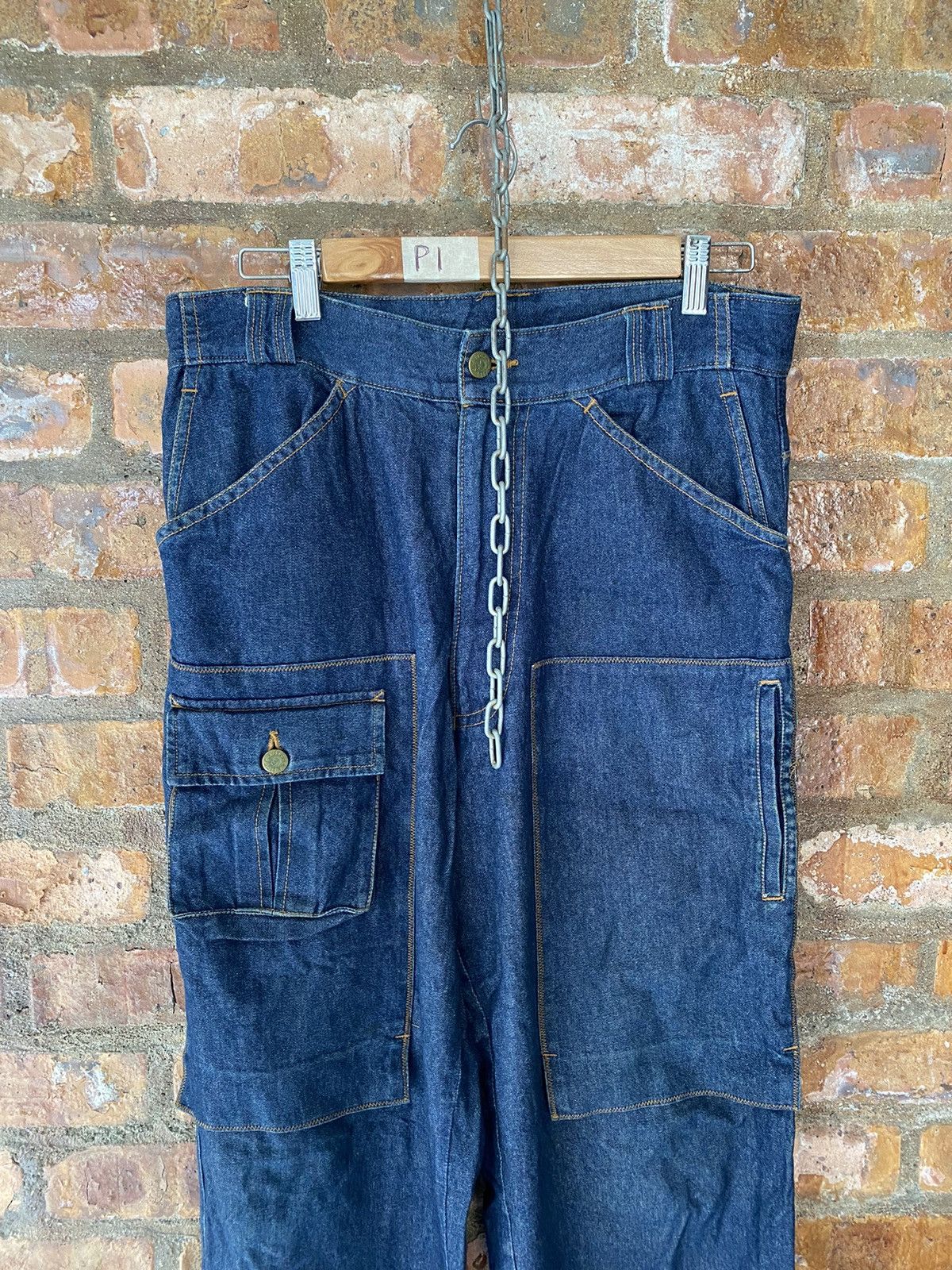 Yoshiyuki Konishi 1990s FICCE Bondage baggy multipocket pants Size US 32 / EU 48 - 11 Thumbnail