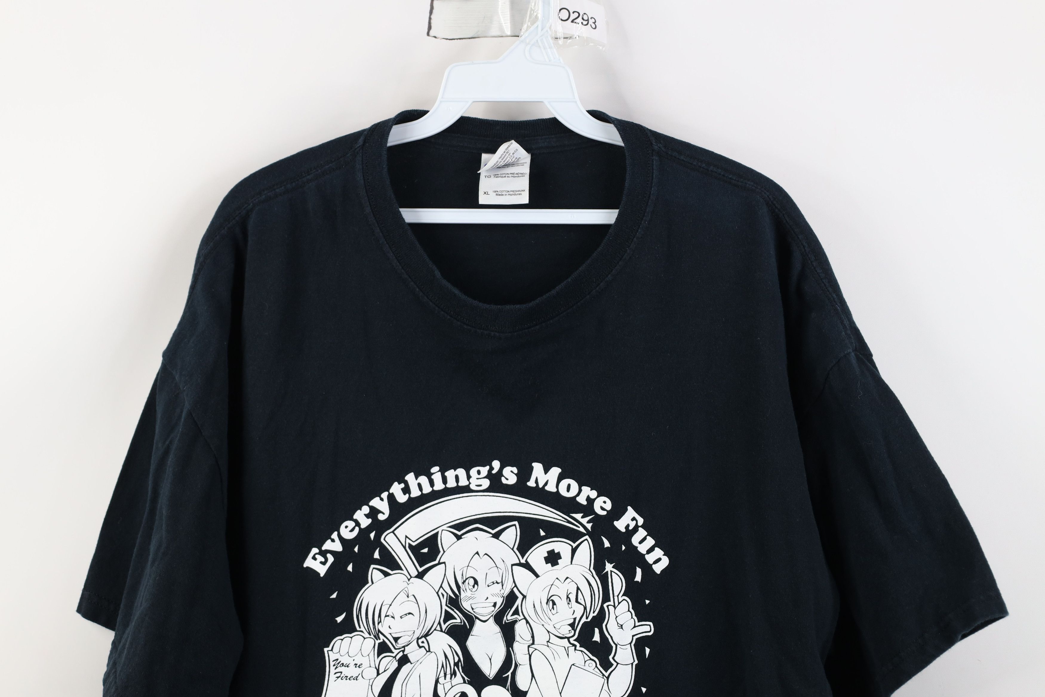 Vintage Vintage Y2K 2009 More Fun With A Catgirl Anime Neko T-Shirt Size US XL / EU 56 / 4 - 2 Thumbnail