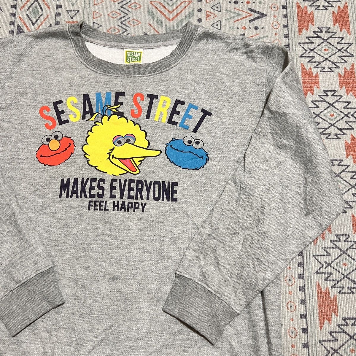 Cartoon Network × Kaws Vintage Cartoon Sesame Street Sweatshirt Size US L / EU 52-54 / 3 - 4 Thumbnail