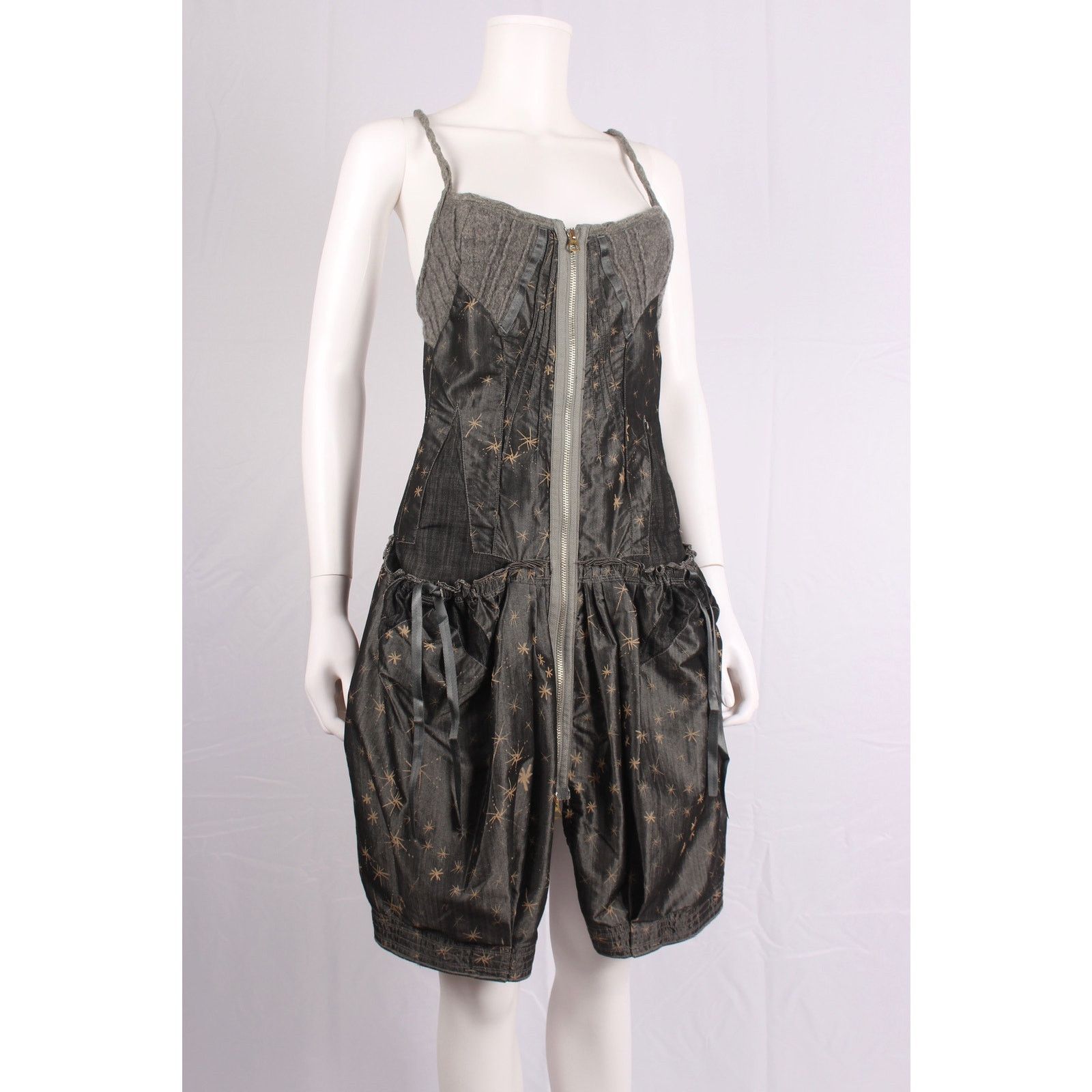 Marithe + Francois Girbaud Rare Marithé François Girbaud Star Bustier Dress Size S / US 4 / IT 40 - 4 Thumbnail