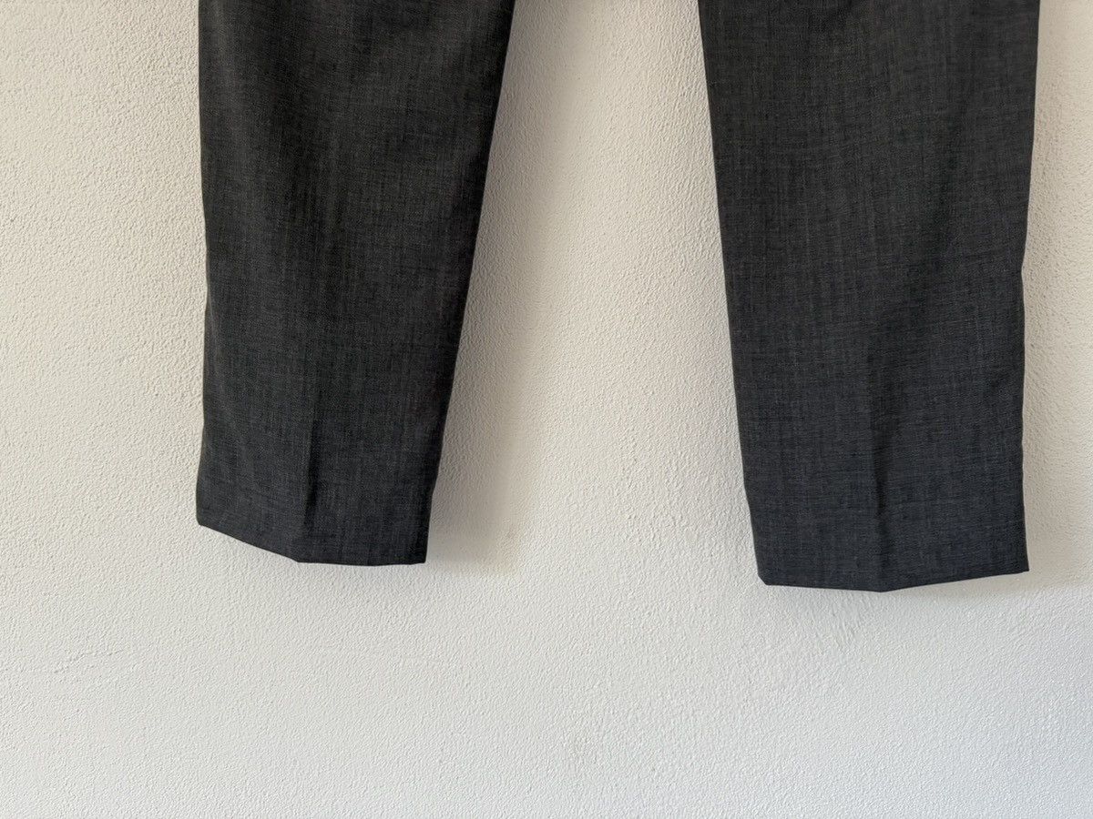 Prada Prada Slim Wool Trousers in Charcoal Grey Size US 34 / EU 50 - 8 Thumbnail