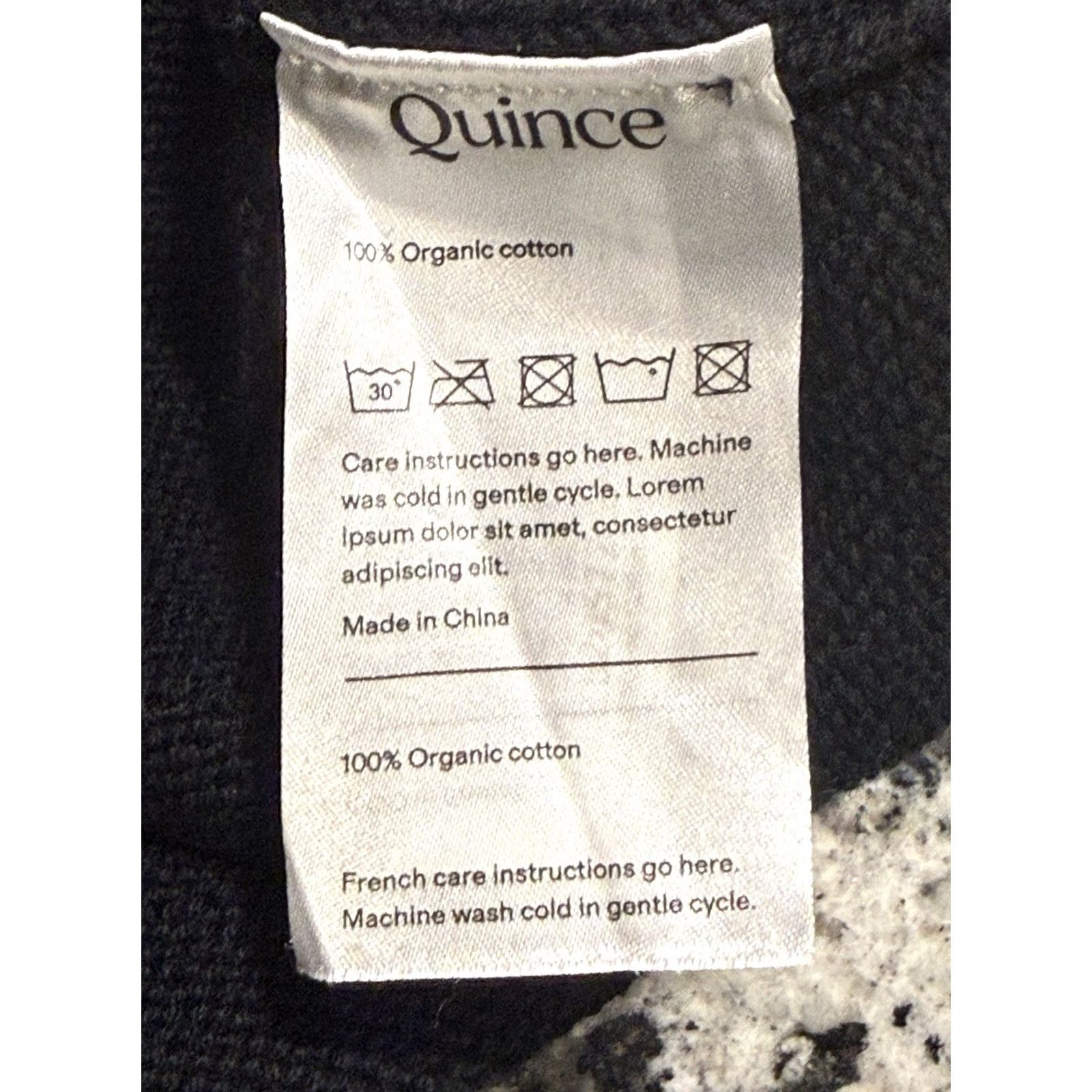 Quince Quince Sweater Crew Neck 100% Organic Cotton Womens Large Black Vintage No Size S / US 4 / IT 40 - 5 Thumbnail