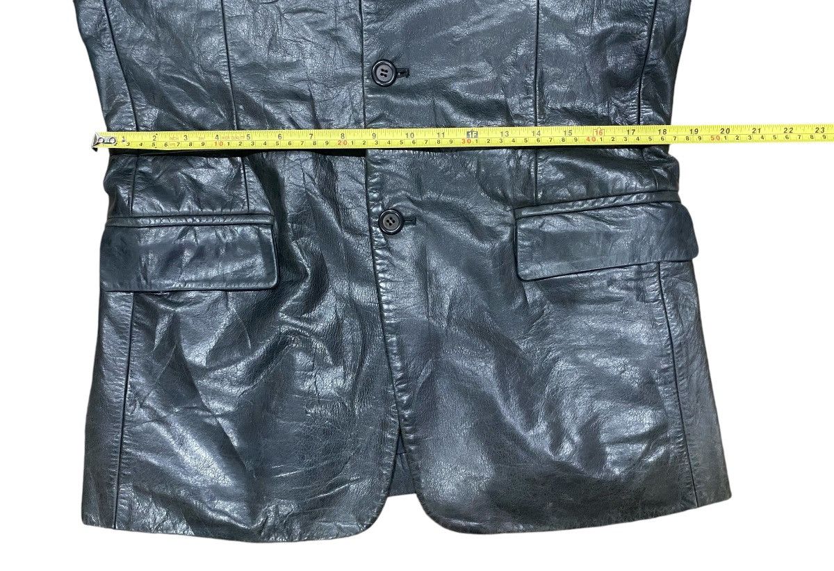 Tornado Mart Rare TORNADO MART Leather Blazer Size US L / EU 52-54 / 3 - 14 Thumbnail
