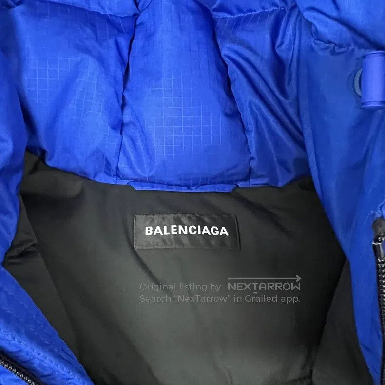 Balenciaga Balenciaga Embroidered Logo Padded Jacket Size US M / EU 48-50 / 2 - 6 Thumbnail