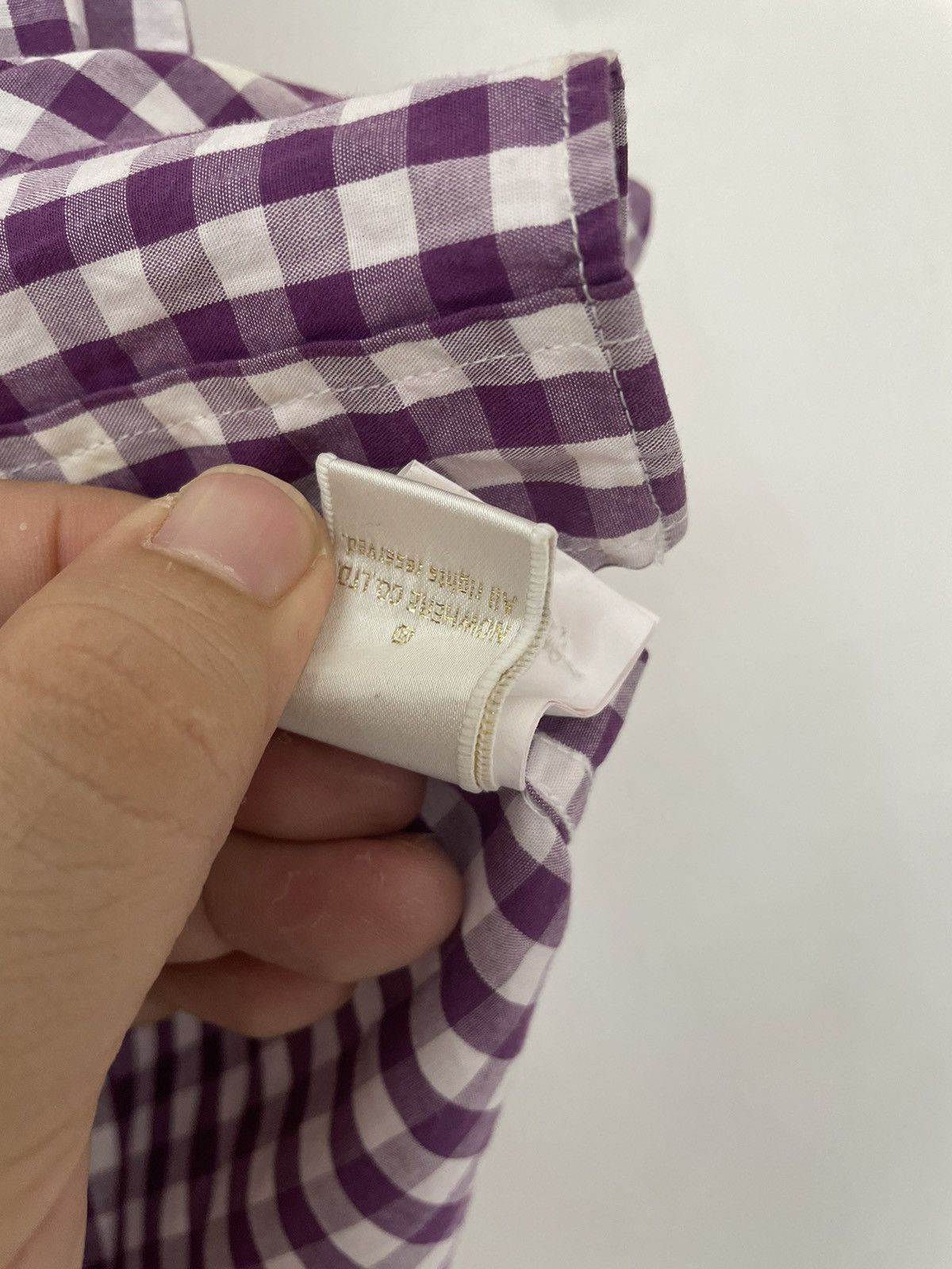 Bape GINGHAM CHECK BD S/S SHIRT Size US M / EU 48-50 / 2 - 11 Thumbnail