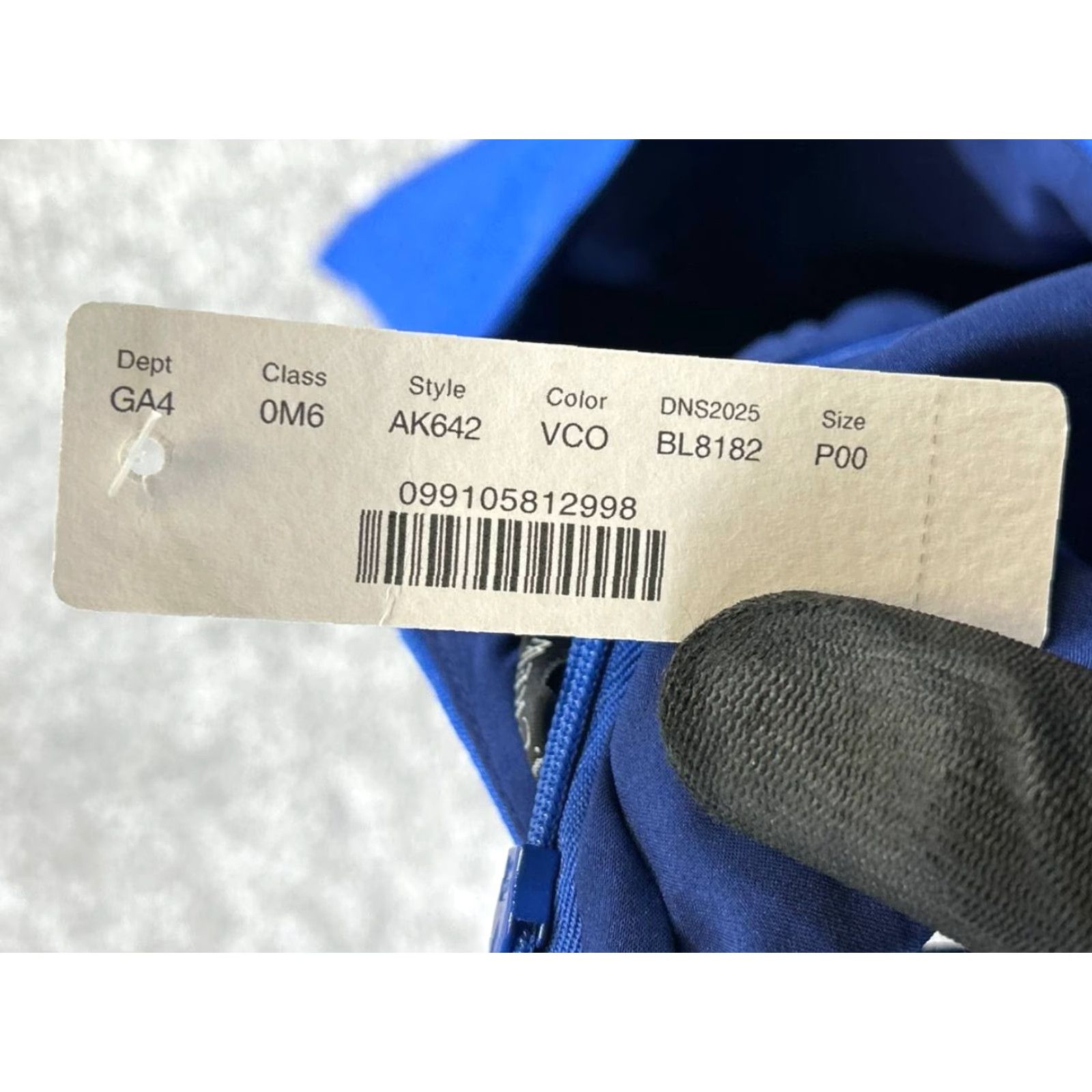 J.Crew J.Crew Dress Womens 00 P Blue Cotton Blend Blouson Knee Length Dress Color Blue Blouson Womens 00 P Petite Size XXS / US 00 / IT 34 - 4 Thumbnail