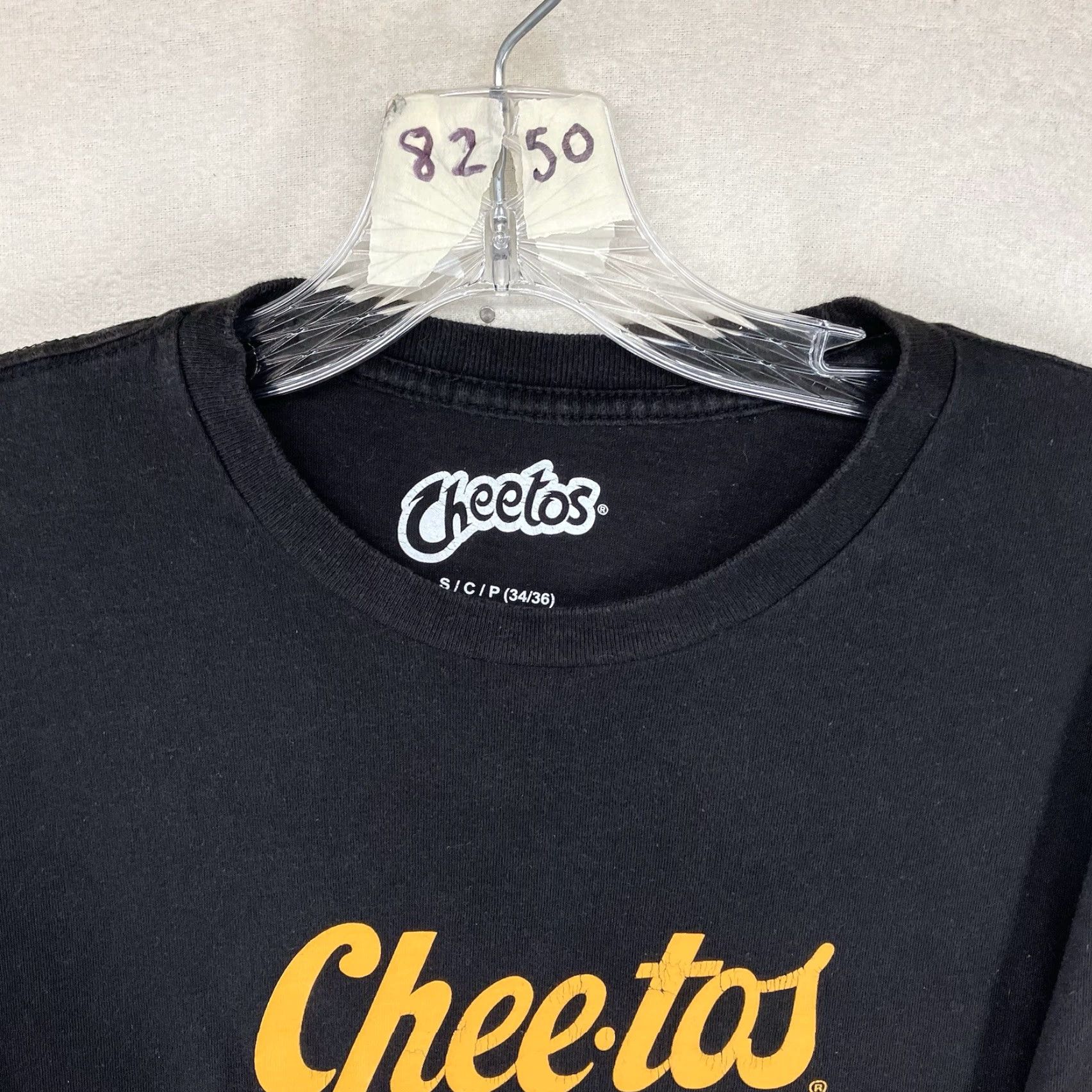 Vintage Cheetos Chester Cheetah Long Sleeve T-Shirt Women Size Small 34/36 Black Graphic 90s Size S / US 4 / IT 40 - 5 Thumbnail