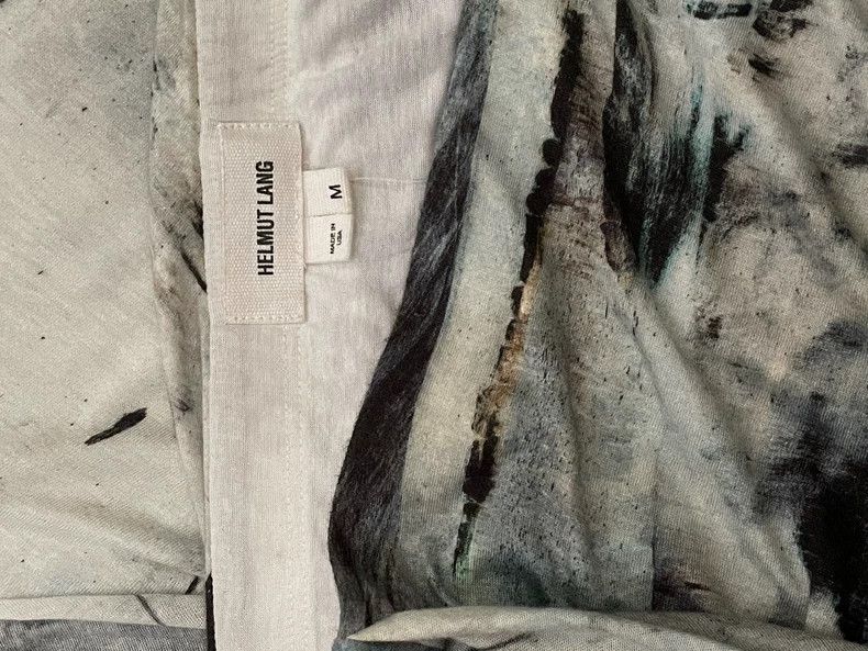 Helmut Lang HELMUT LANG sizeM Ink painting long dress Size 27" / US 4 / IT 40 - 5 Thumbnail