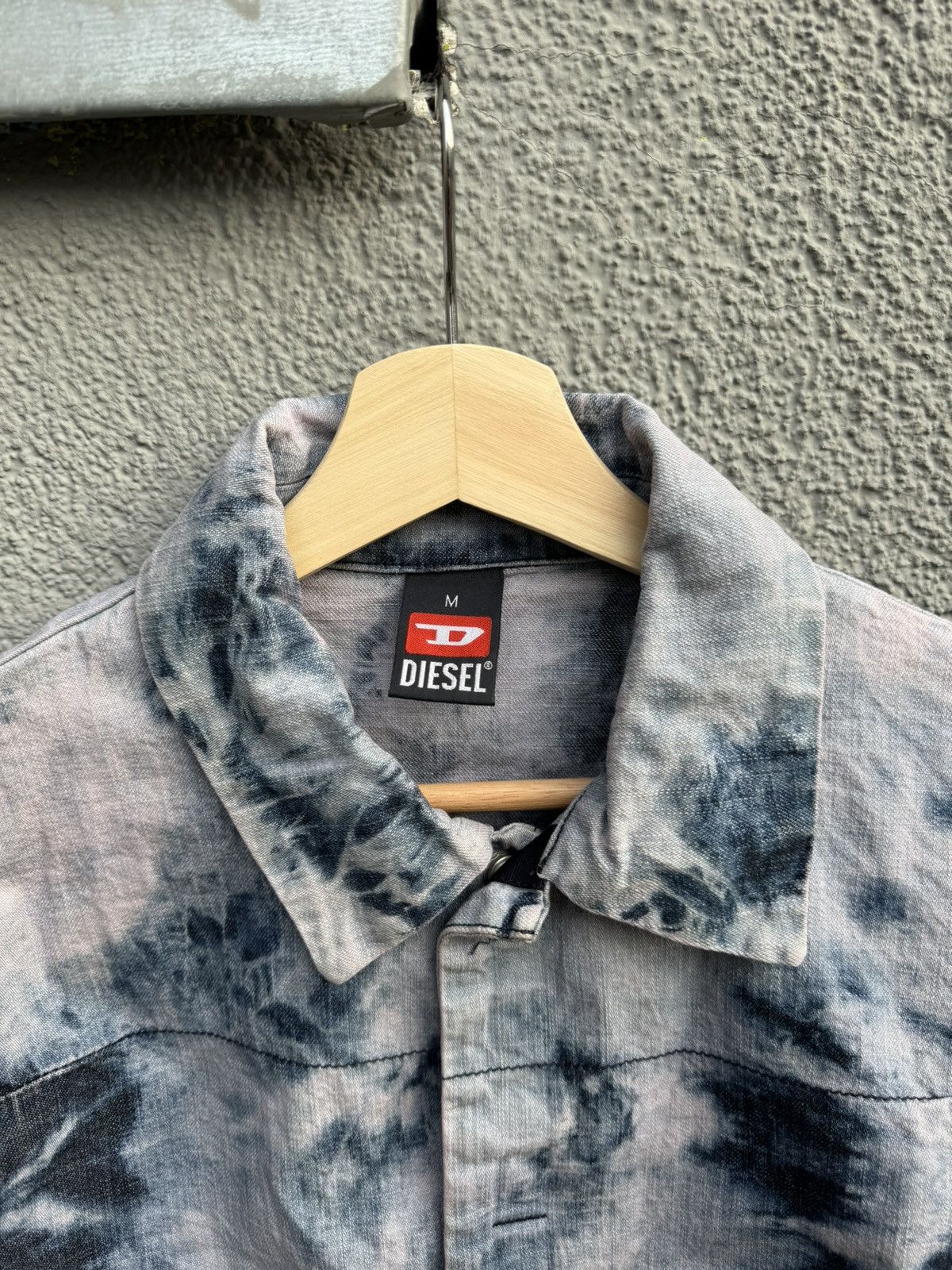 Diesel × Japanese Brand Diesel Denim Tie Dye Jacket Mod.Sobea Size M / US 6-8 / IT 42-44 - 5 Thumbnail