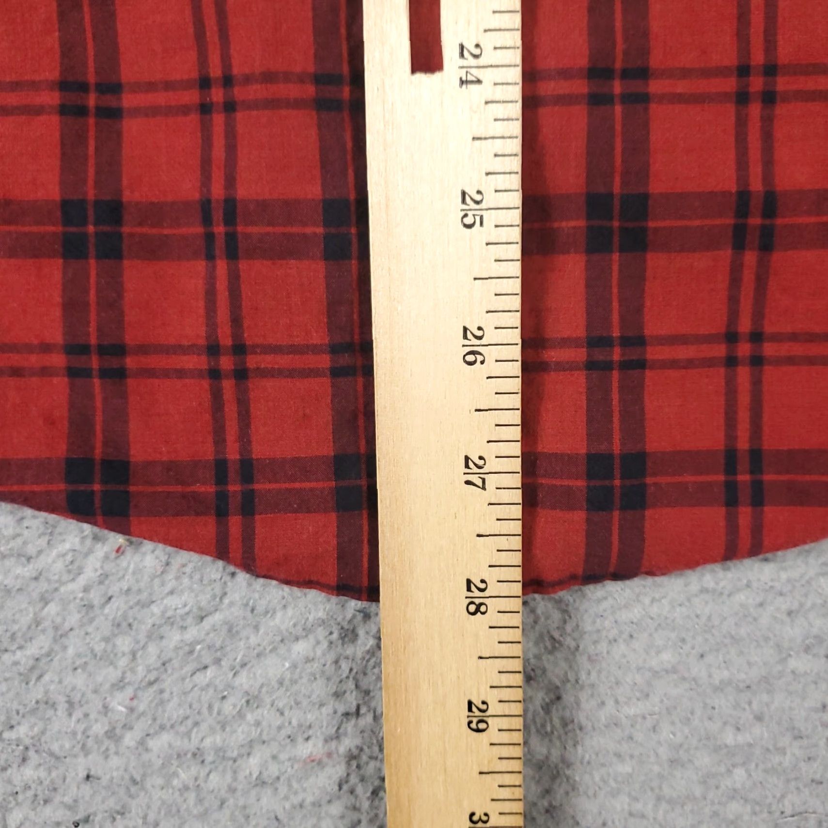 American Eagle Outfitters American Eagle Shirt Mens Medium Plaid Button Up Long Sleeve Red Blue Size US M / EU 48-50 / 2 - 4 Thumbnail