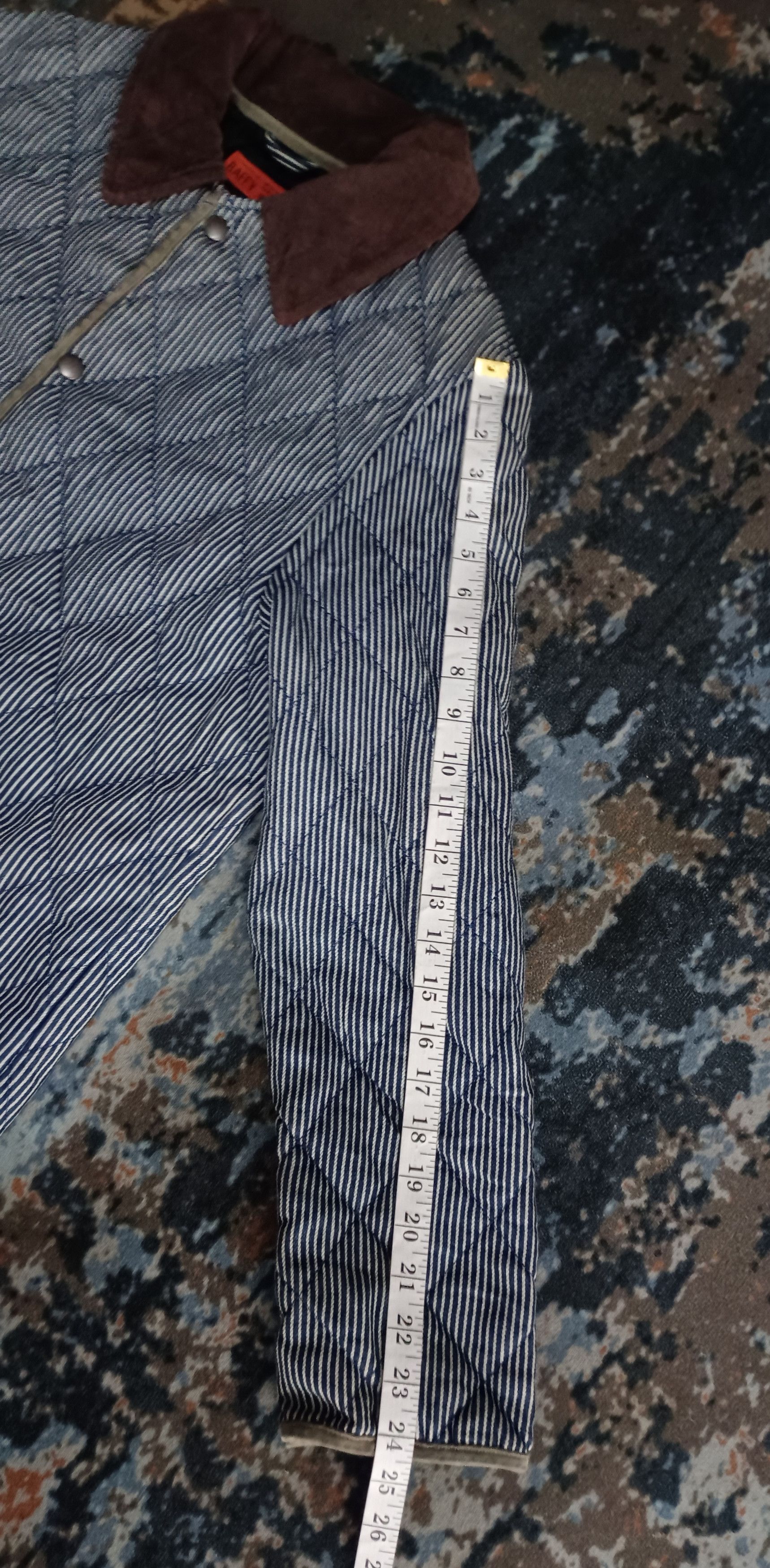 Japanese Brand × Vintage Baffy Hickory Lined Button Chore Jacket Size US M / EU 48-50 / 2 - 12 Thumbnail