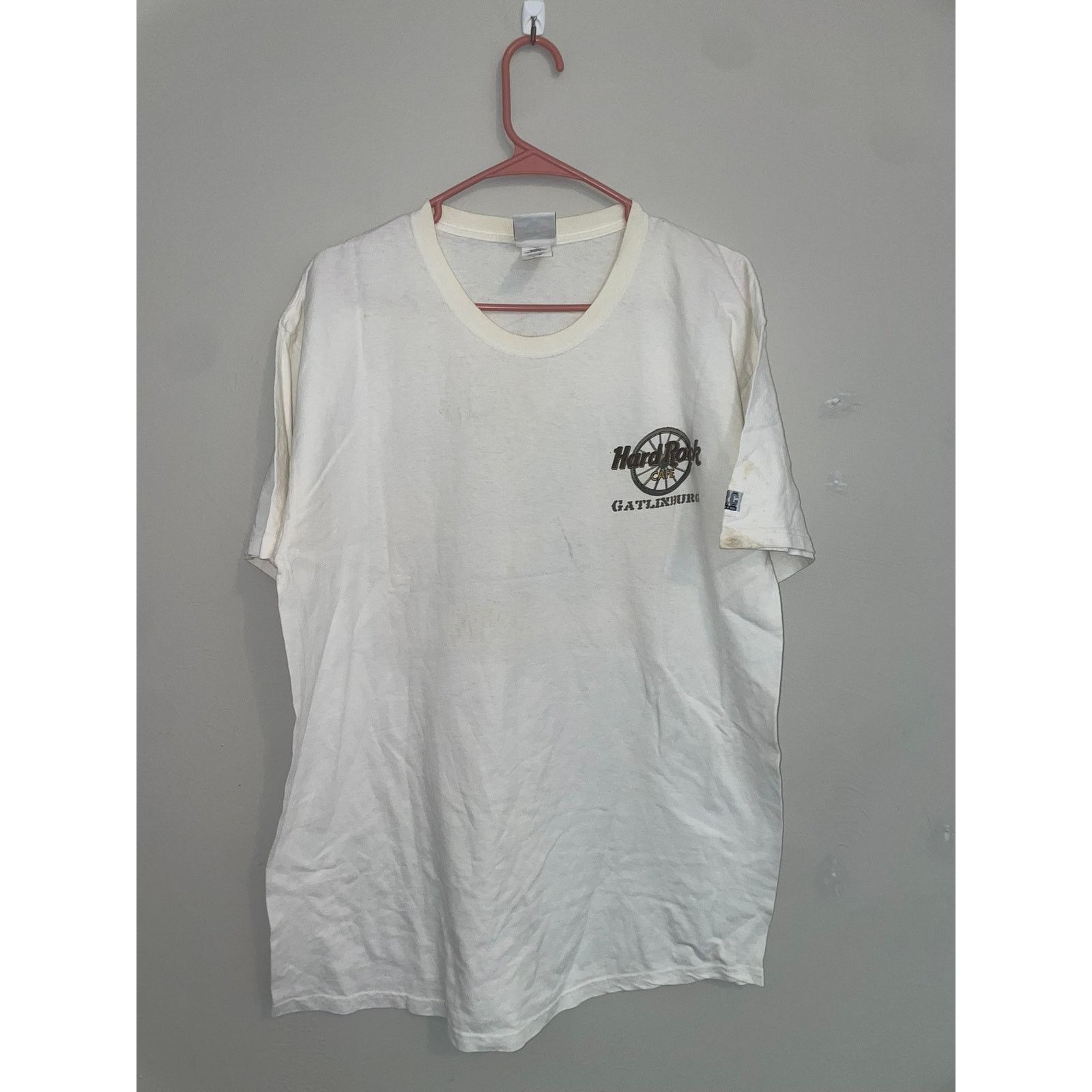Hard Rock Cafe Y2K Hard Rock Cafe Gatlinburg Cannon Shirt Stained Stain L Size US L / EU 52-54 / 3 - 2 Thumbnail