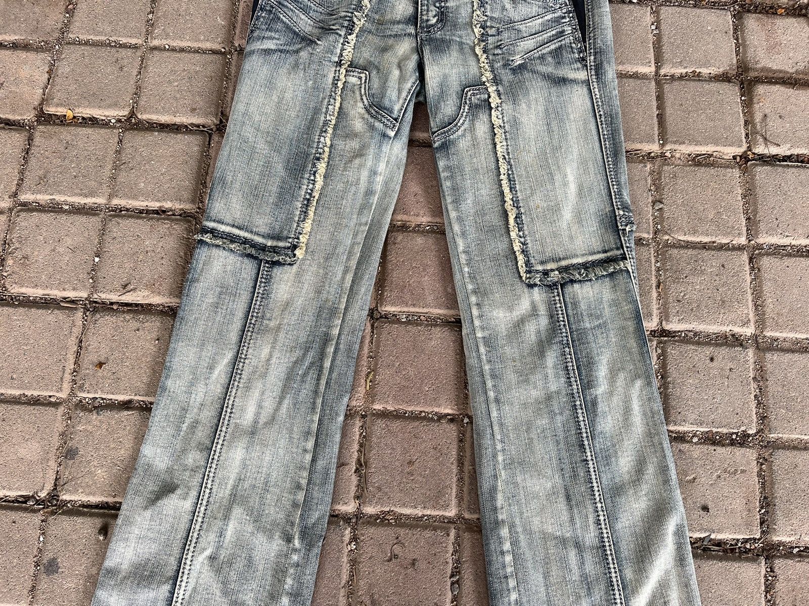 If Six Was Nine 💥Vintage Monte Due Cowboy Denim Size US 30 / EU 46 - 4 Thumbnail