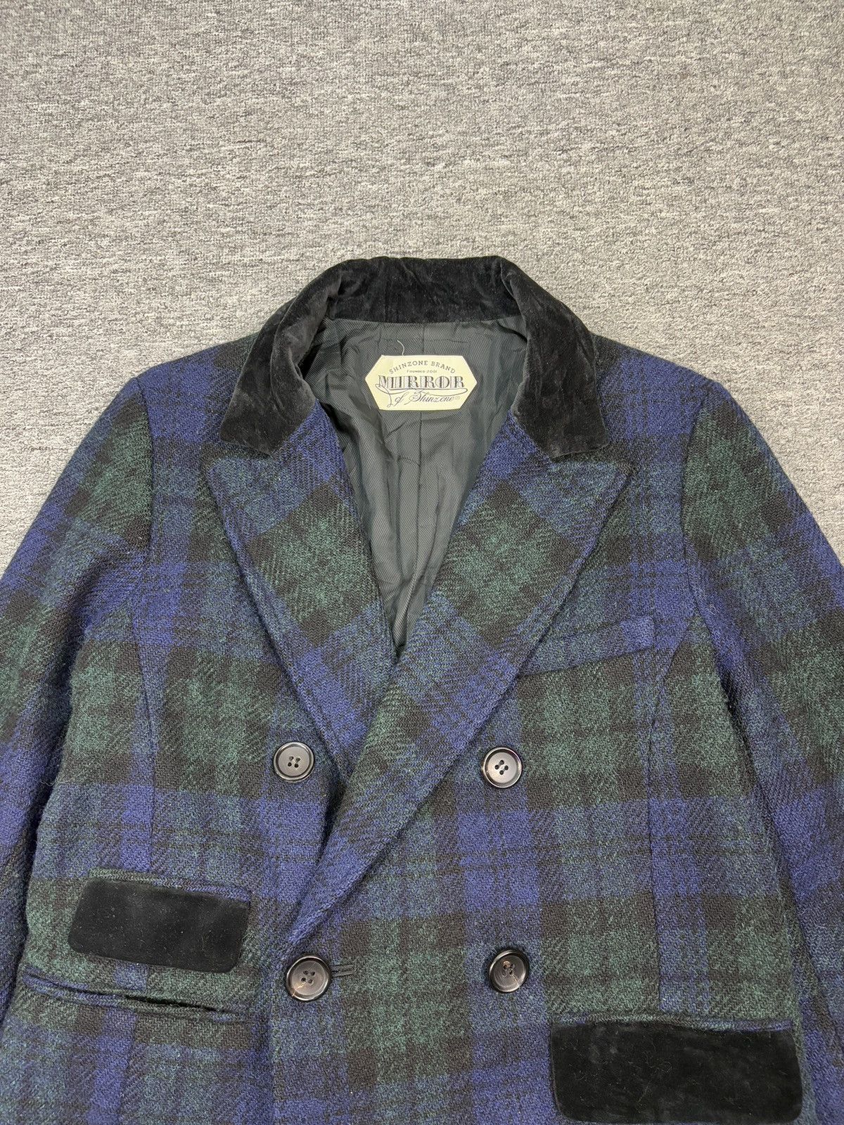 Designer × Harris Tweed × Vintage Vintage Harris Tweed Coat Jacket Checked Plaid Tartan Size US S / EU 44-46 / 1 - 6 Thumbnail