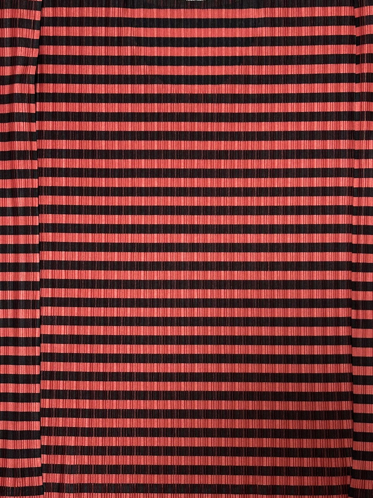 Pleats Please Issey Miyake PLEATS PLEASE Pleated Striped Print Top and Arm Cover Size M / US 6-8 / IT 42-44 - 4 Thumbnail