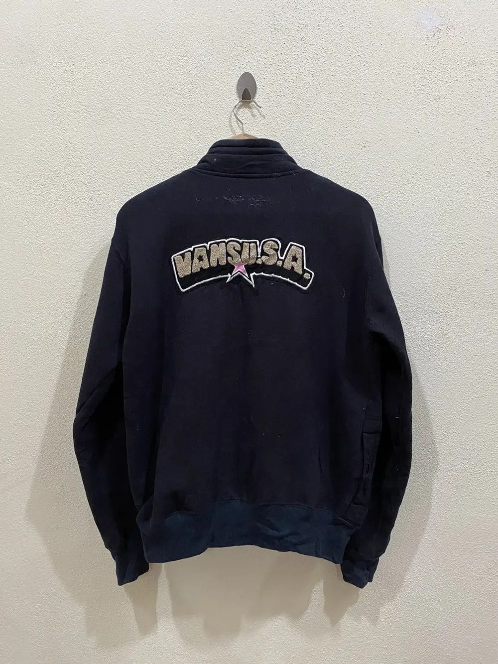 Vans Vans USA Small Logo Pullover Sweatshirt Size US M / EU 48-50 / 2 - 6 Thumbnail