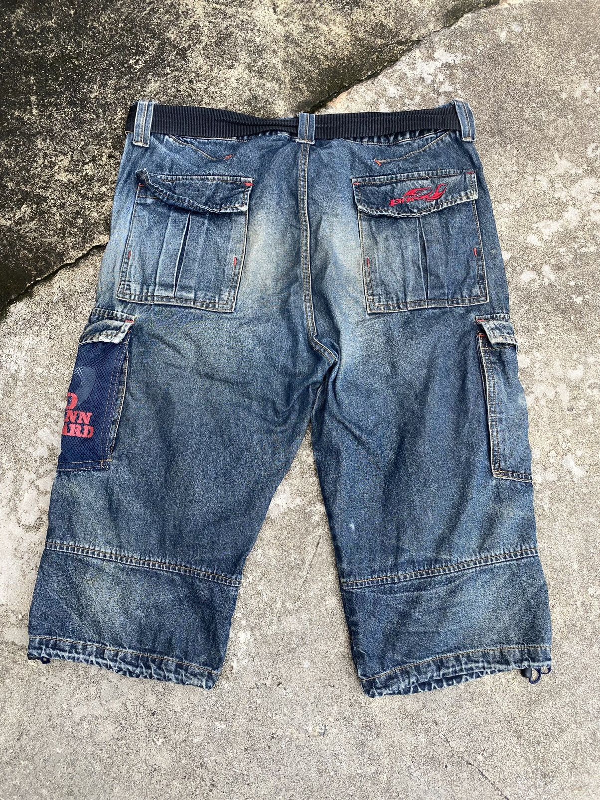 Vintage Vintage Distressed Piko Shorts Surfwear Hip Hop Jorts Pants Size US 37 - 6 Thumbnail