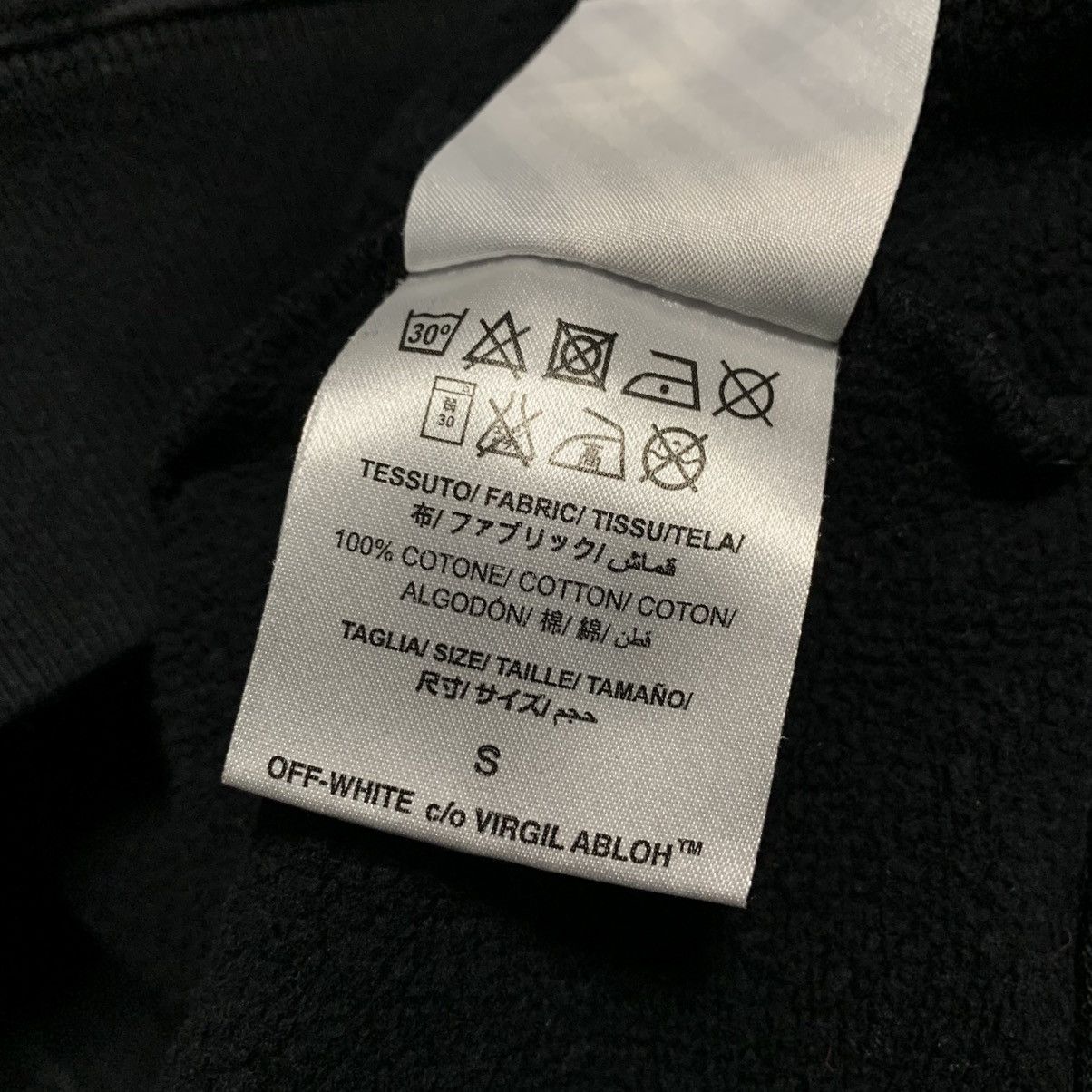 Off-White Off White Medium Wolf Graphic Black Sweatshirt Virgil Abloh Size US M / EU 48-50 / 2 - 7 Thumbnail