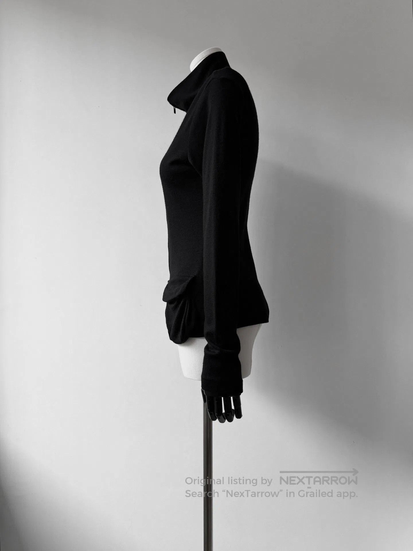 Yohji Yamamoto Yohji Yamamoto 23AW Zip Wool Jacket. Size M / US 6-8 / IT 42-44 - 6 Thumbnail