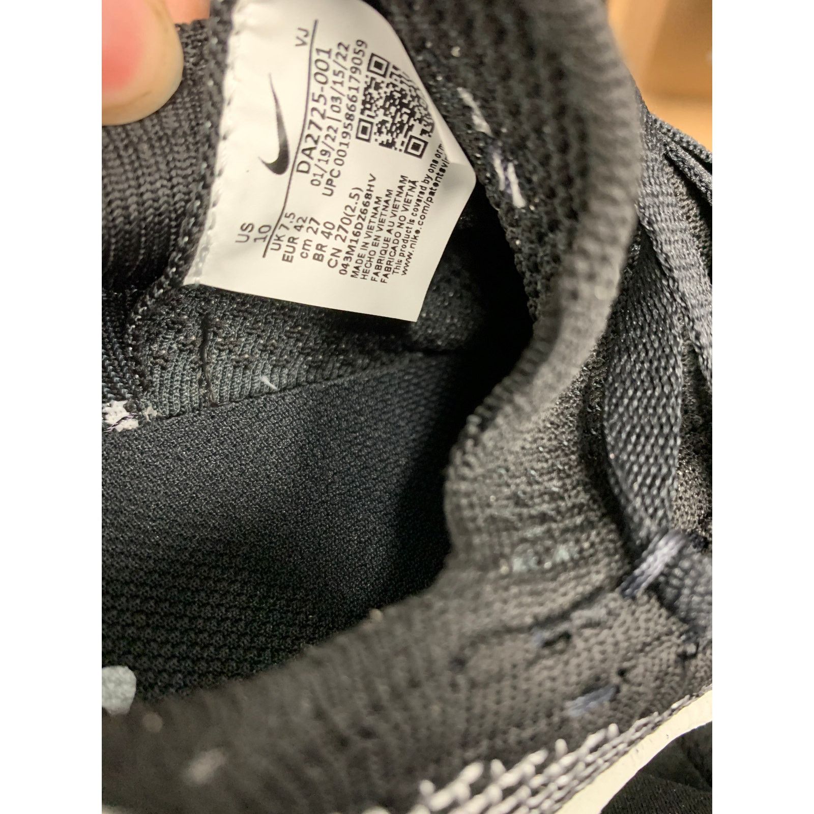 Nike Space Hippie 04 Black Smoke Grey Women's 10 NEW SHIPS NOW Size US 10 / IT 40 - 7 Thumbnail