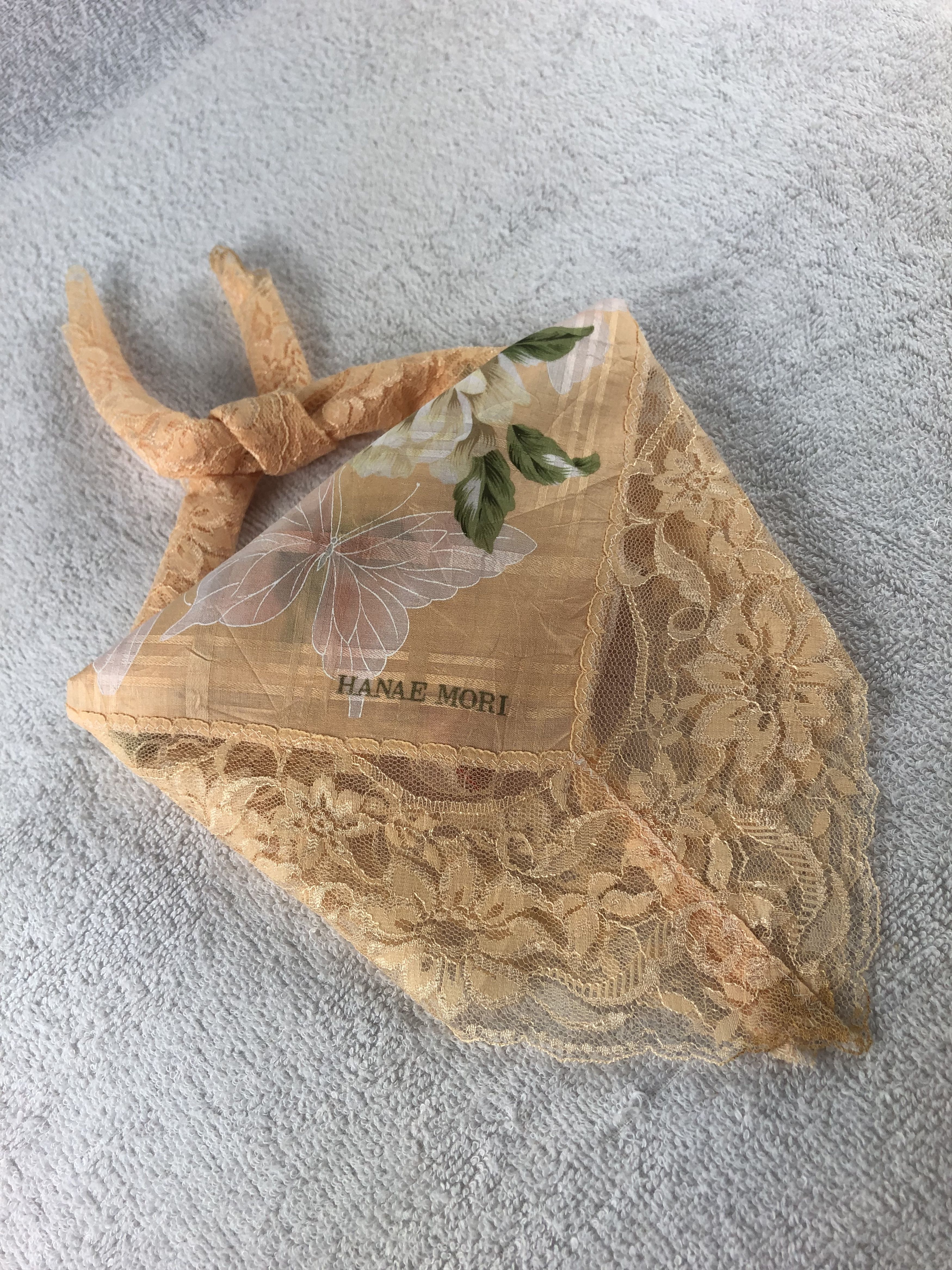 Hanae Mori × Japanese Brand × Vintage Hanae Mori Handkerchief / Bandana / Neckerchief Size ONE SIZE - 2 Thumbnail