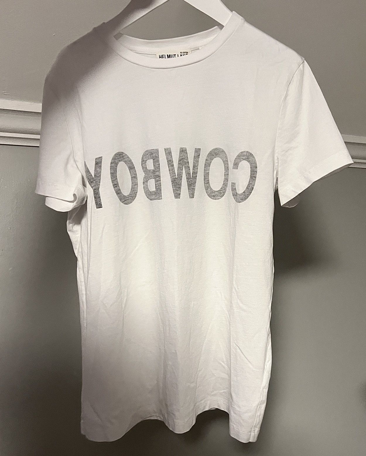 Helmut Lang Helmut Lang 2017 Re Edition Cowboy Tee Size US S / EU 44-46 / 1 - 2 Thumbnail