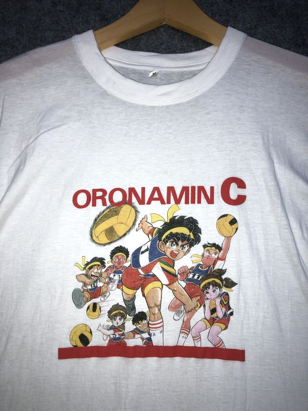 Vintage Vintage Oronamin C Promo T-Shirt Yonkuro Size US M / EU 48-50 / 2 - 2 Thumbnail