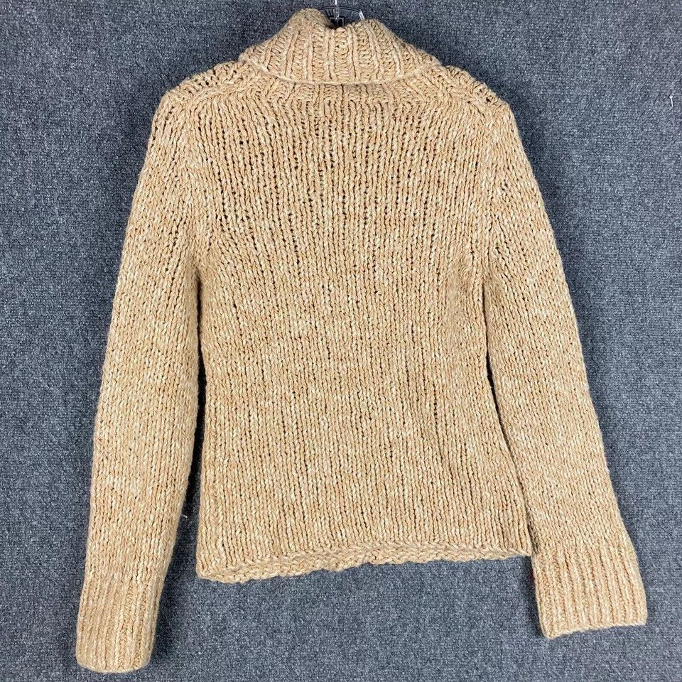 Express Express Handknit Sweater Women's Acrylic Wool S Cowl Neck Size S / US 4 / IT 40 - 7 Thumbnail