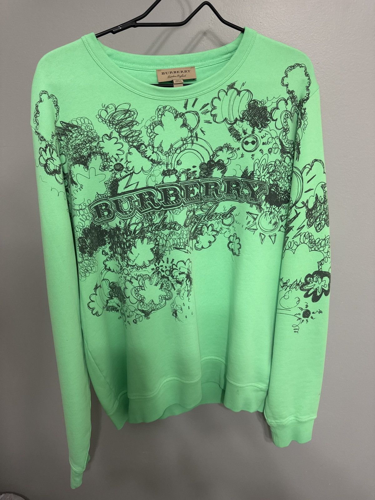 Burberry Burberry Crew Neck Size US M / EU 48-50 / 2 - 1 Thumbnail