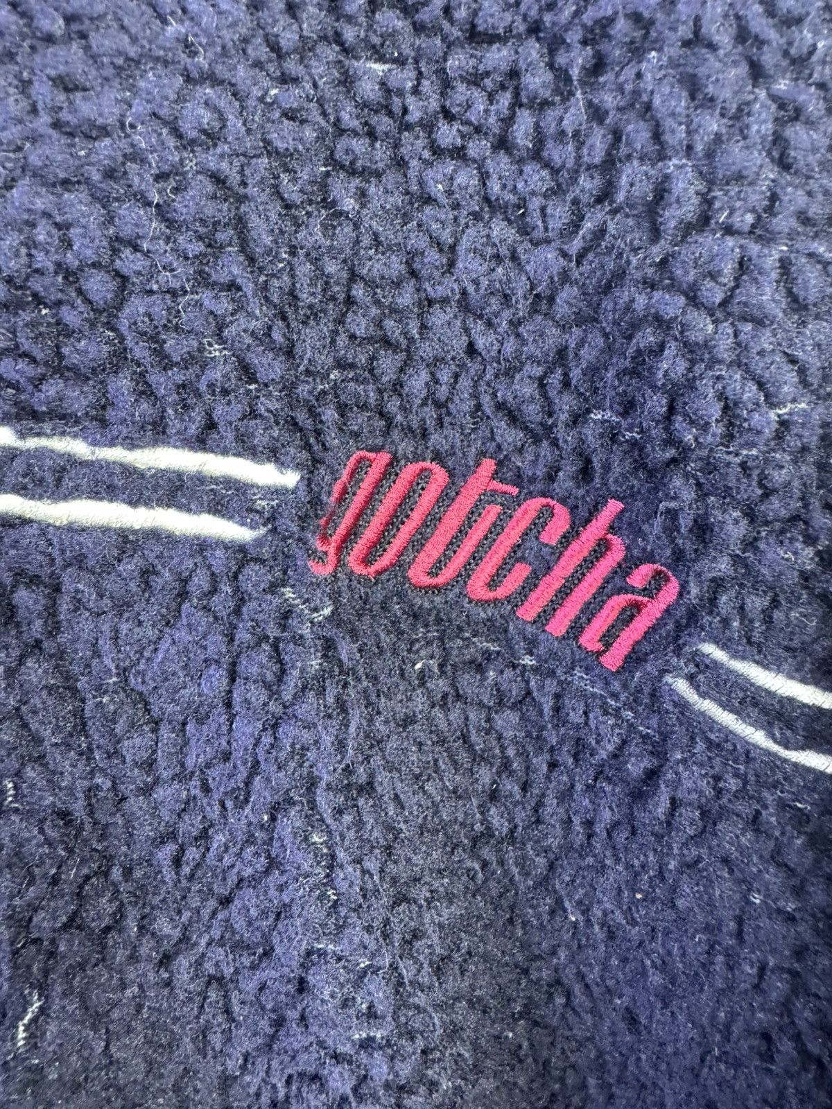 Gotcha Vintage Gotcha Fleece Hoodie Jacket Size US XL / EU 56 / 4 - 4 Thumbnail