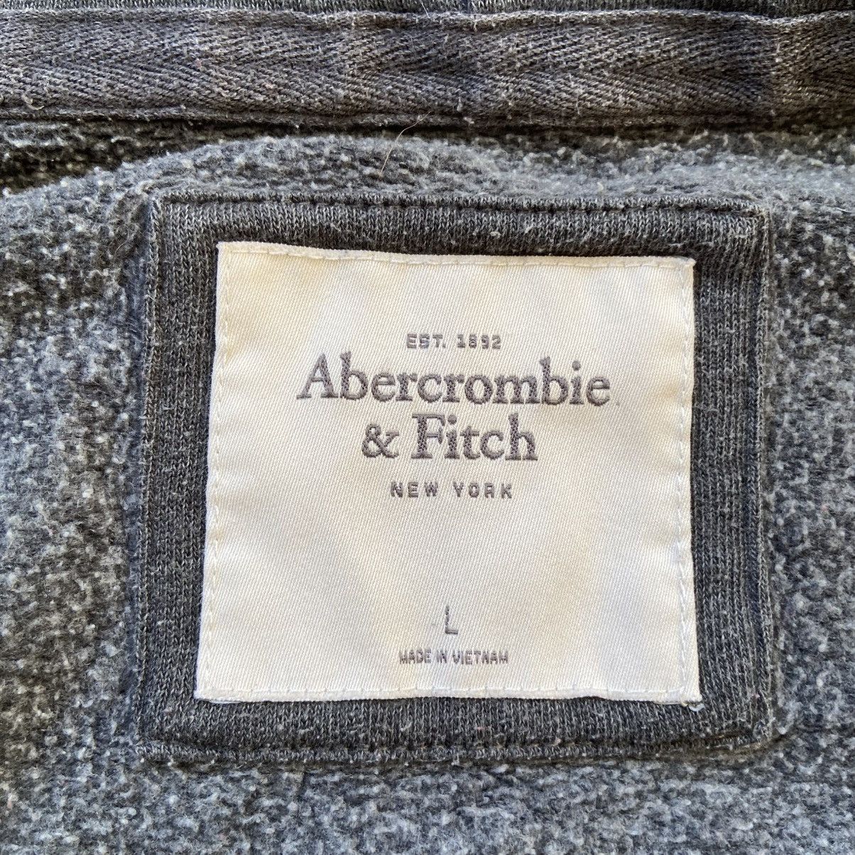 Abercrombie & Fitch 📌 Y2K Abercrombie & Fitch Zip-Up Hoodie Embroidered logo Size L / US 10 / IT 46 - 9 Thumbnail