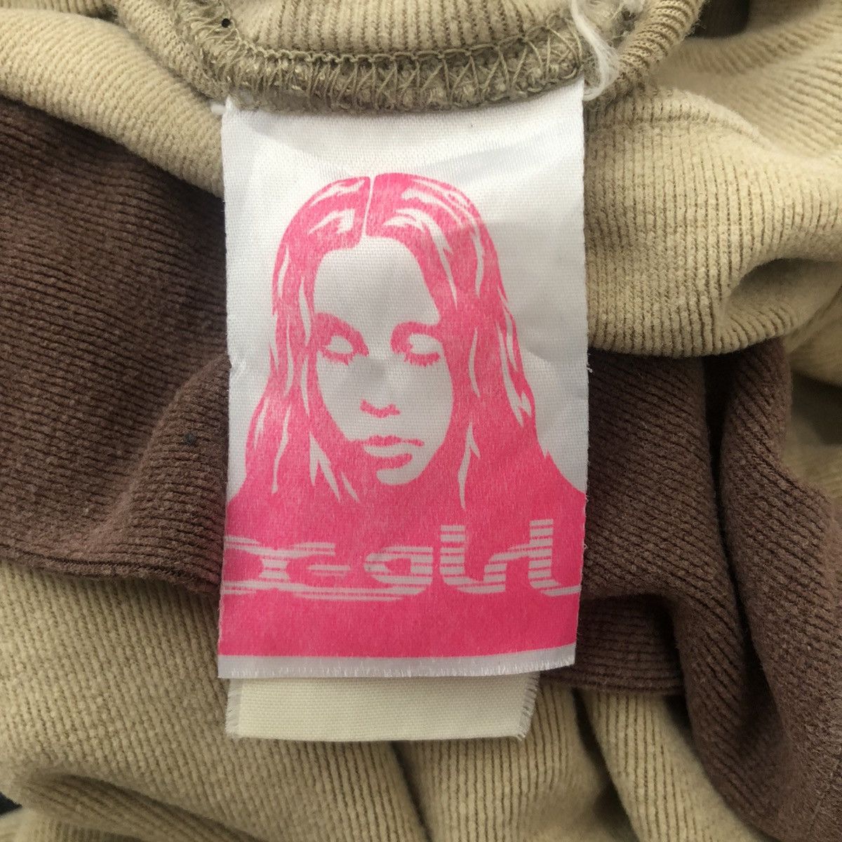 Japanese Brand Vintage X-GIRL Sweatshirt Two Tones Pullover Japanese Brand Size US M / EU 48-50 / 2 - 4 Thumbnail