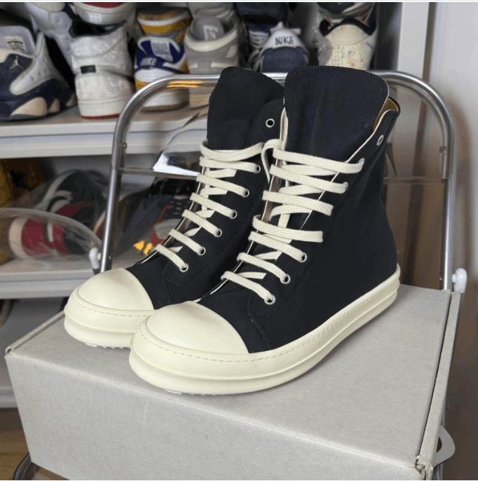 Rick Owens Rick Owens Hi-Top Sneakers Size US 7 / EU 40 - 2 Thumbnail