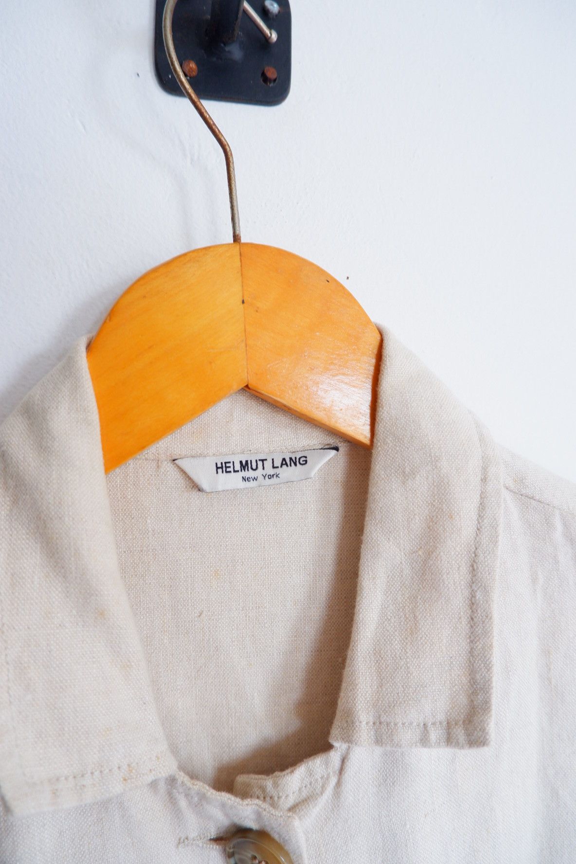 Helmut Lang Vintage Helmut Lang New York Linen Coat | Sample Size US M / EU 48-50 / 2 - 9 Thumbnail