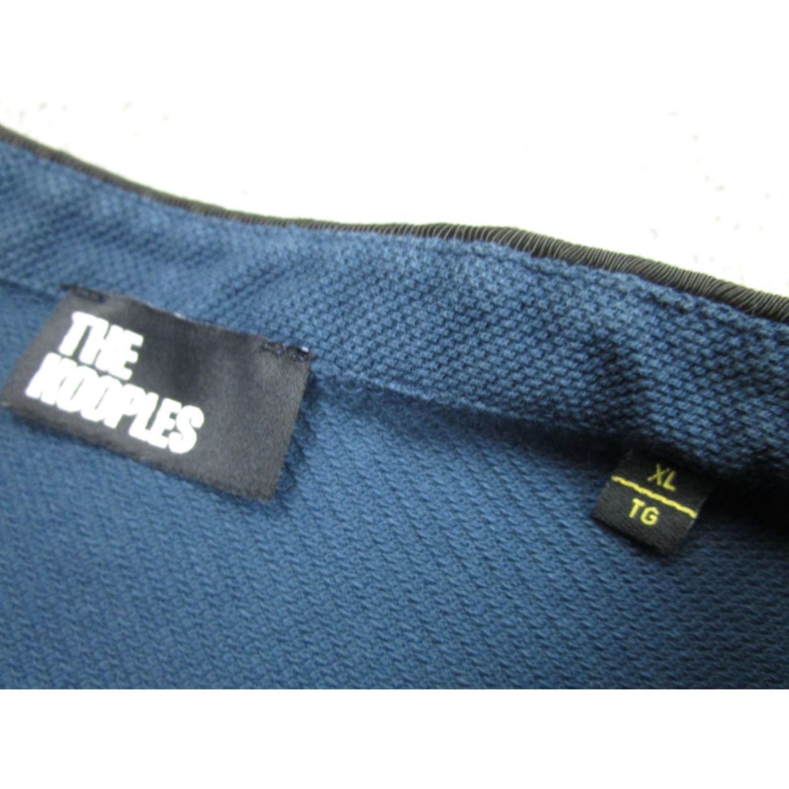 The Kooples The Kooples Henley Shirt XL Blue Long Sleeve Cotton Logo Embroidered Pique Mens Size US XL / EU 56 / 4 - 6 Thumbnail