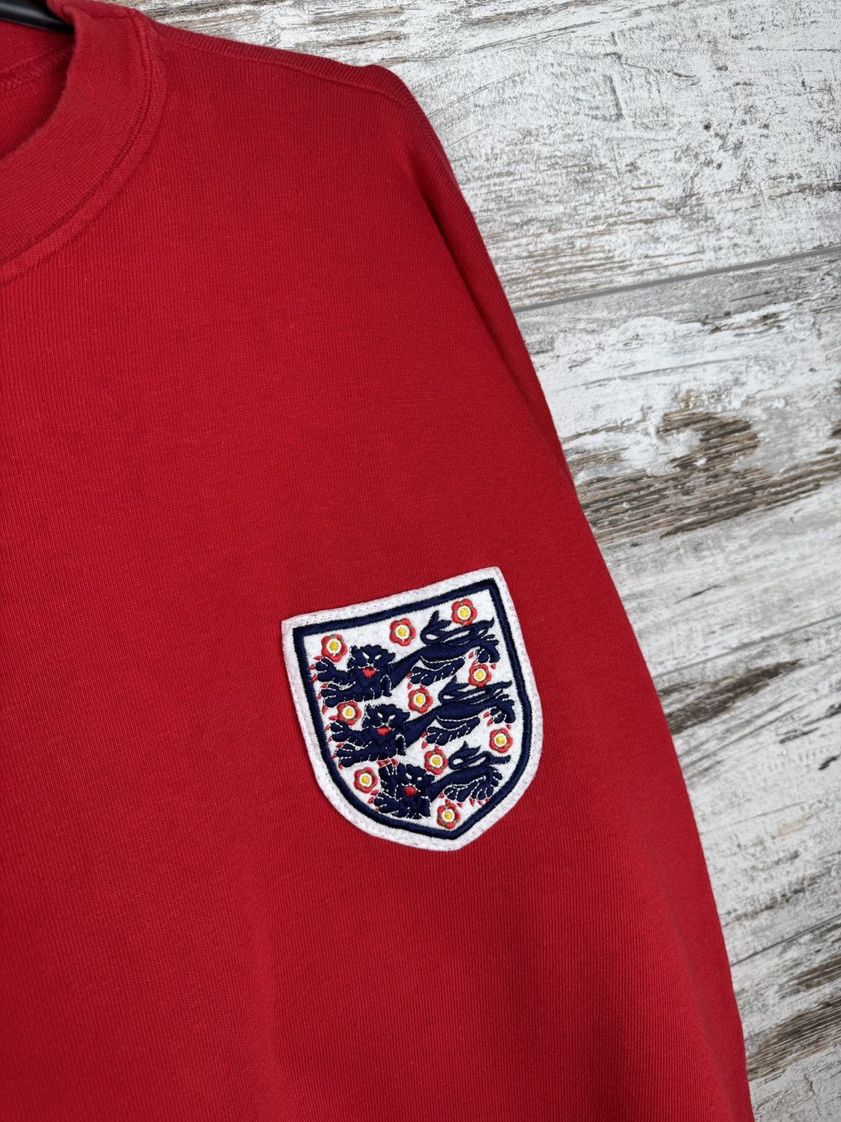 Vintage England National Team 1966 world cup sweatshirt long-sleeve Size US XL / EU 56 / 4 - 5 Thumbnail