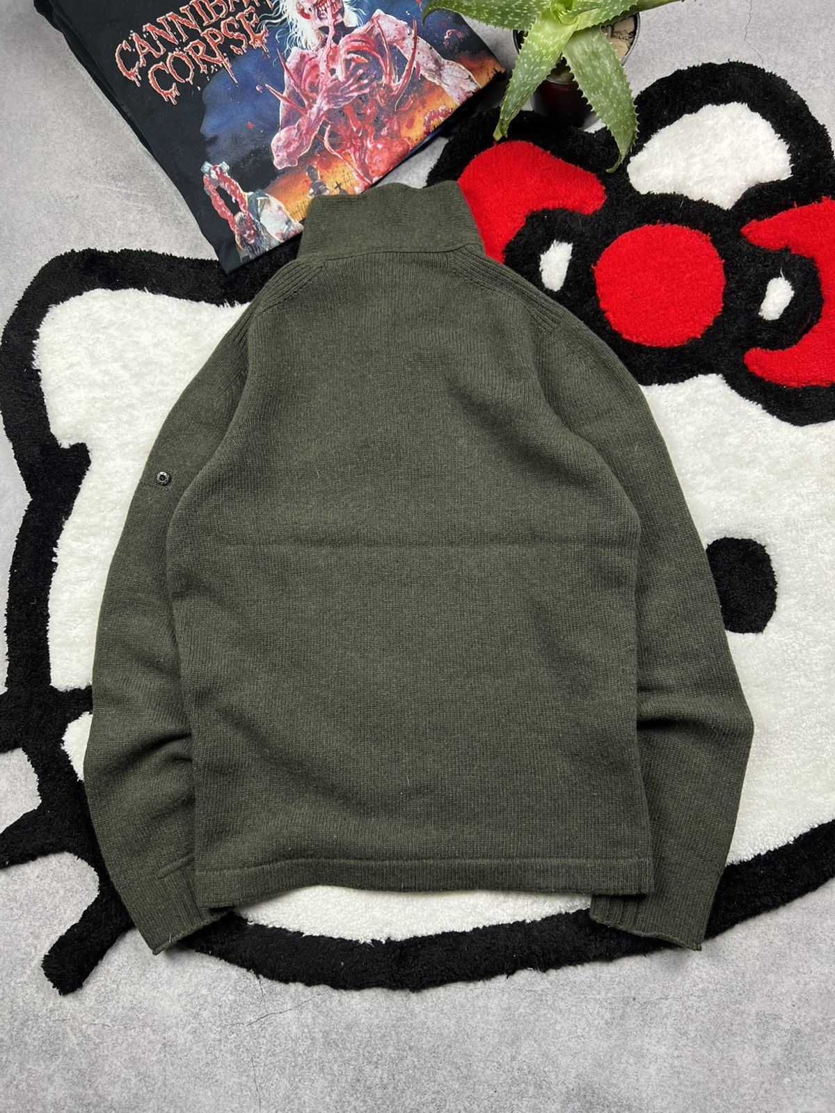 Stone Island Vintage Stone Island Retro Knitwear Military Style Sweater Size US S / EU 44-46 / 1 - 10 Thumbnail