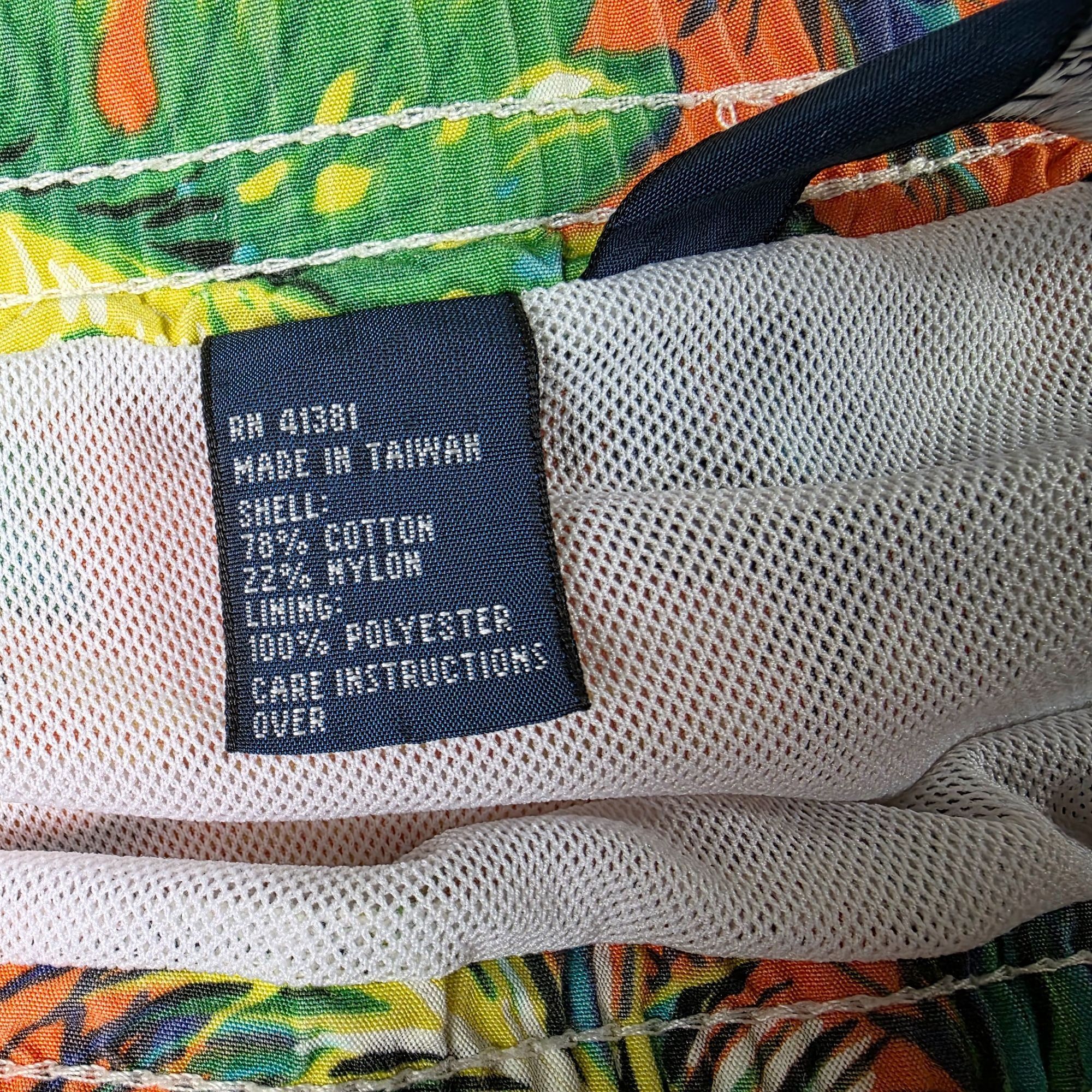 Polo Ralph Lauren Polo Ralph Lauren Mens Small Tropical Print Swim Trunks Oran Size US 30 / EU 46 - 5 Thumbnail
