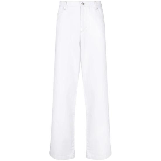 Isabel Marant ISABEL MARANT Men Denim Pants B1G02H PA0123HA 20WH WHITE Size US 32 / EU 48 - 1 Thumbnail
