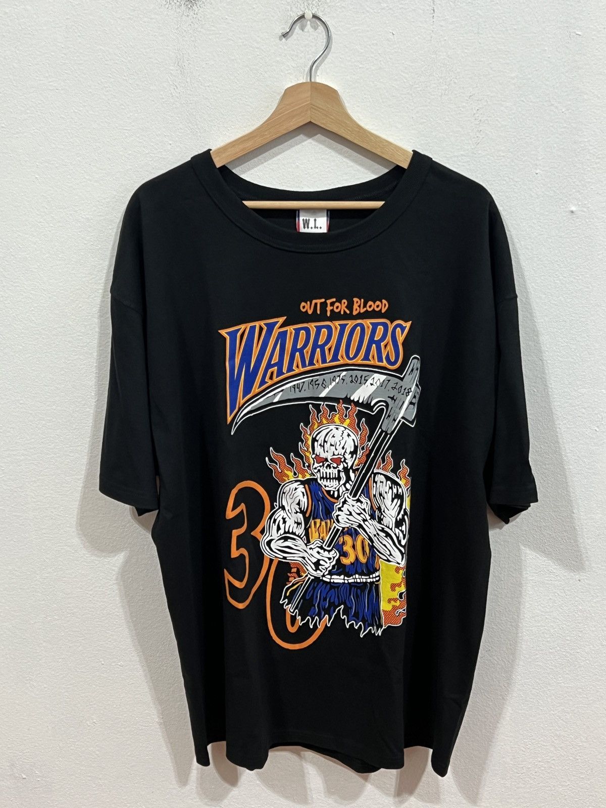 NBA × Warren Lotas Warren Lotas Golden State Warriors Tee Size US XL / EU 56 / 4 - 1 Thumbnail